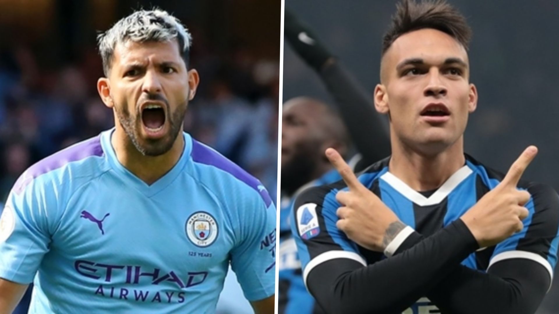 Sergio Aguero Lautaro Martinez