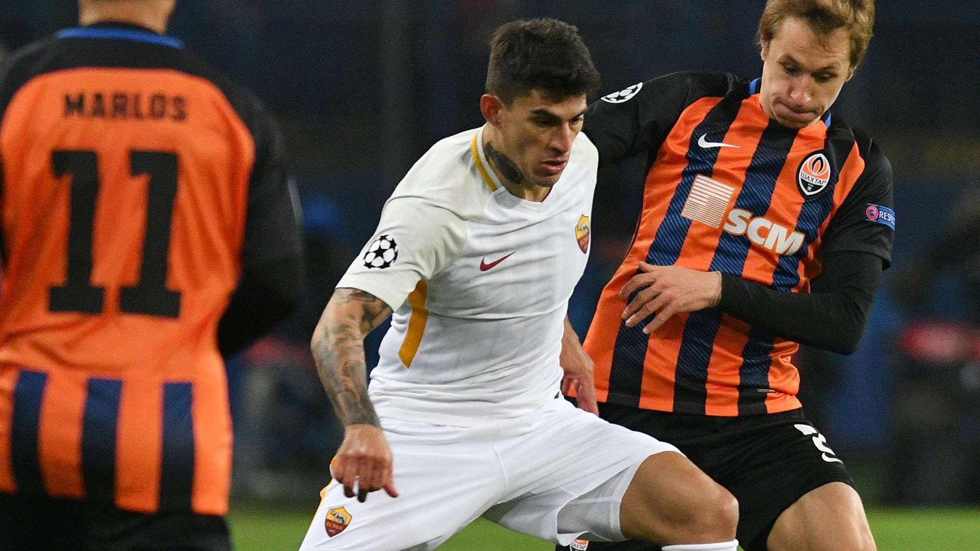 Diego Perotti Shakhtar Roma Champions League
