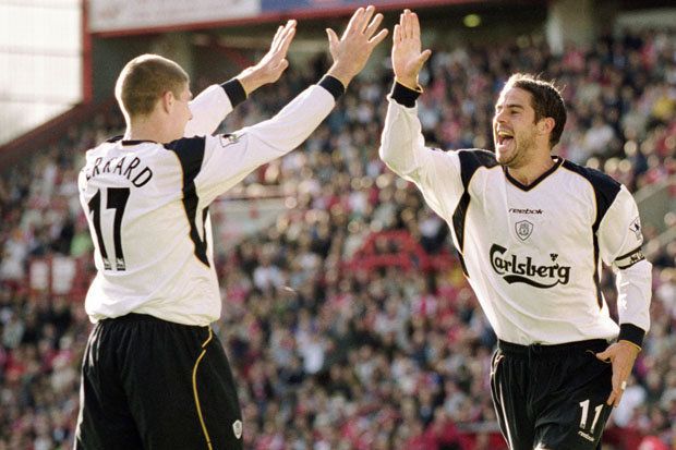 Steven Gerrard & Jamie Redknapp - Liverpool