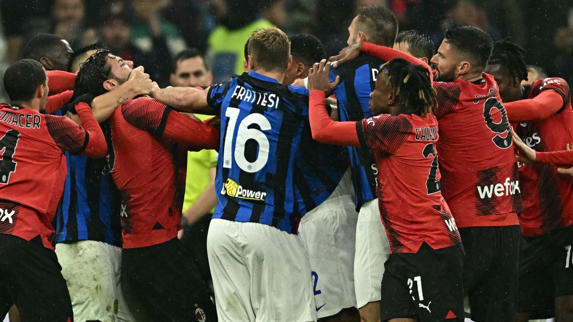 Milan Inter rissa
