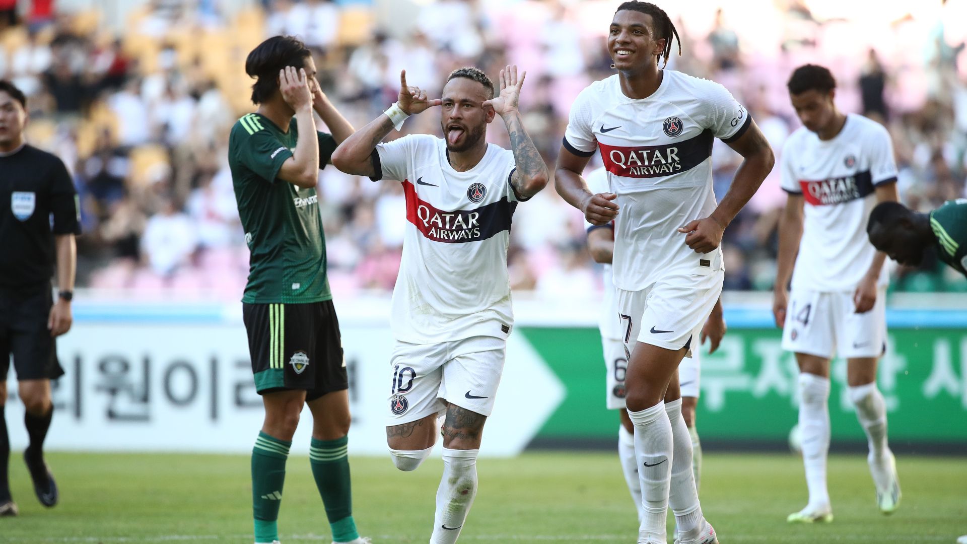 Neymar PSG Jeonbuk Motors Friendly 03082023