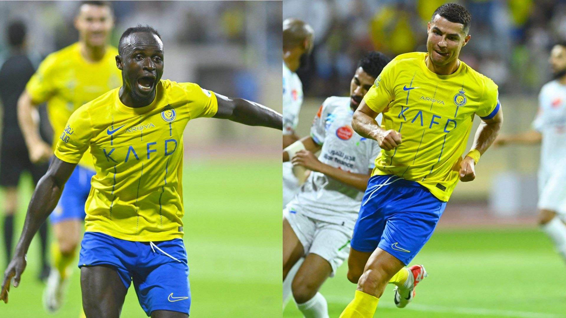 sadio mane - cristiano ronaldo