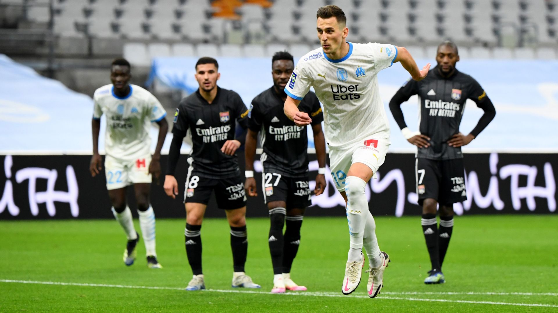 Arkadiusz Milik Lyon Marseille Ligue 1 28022021