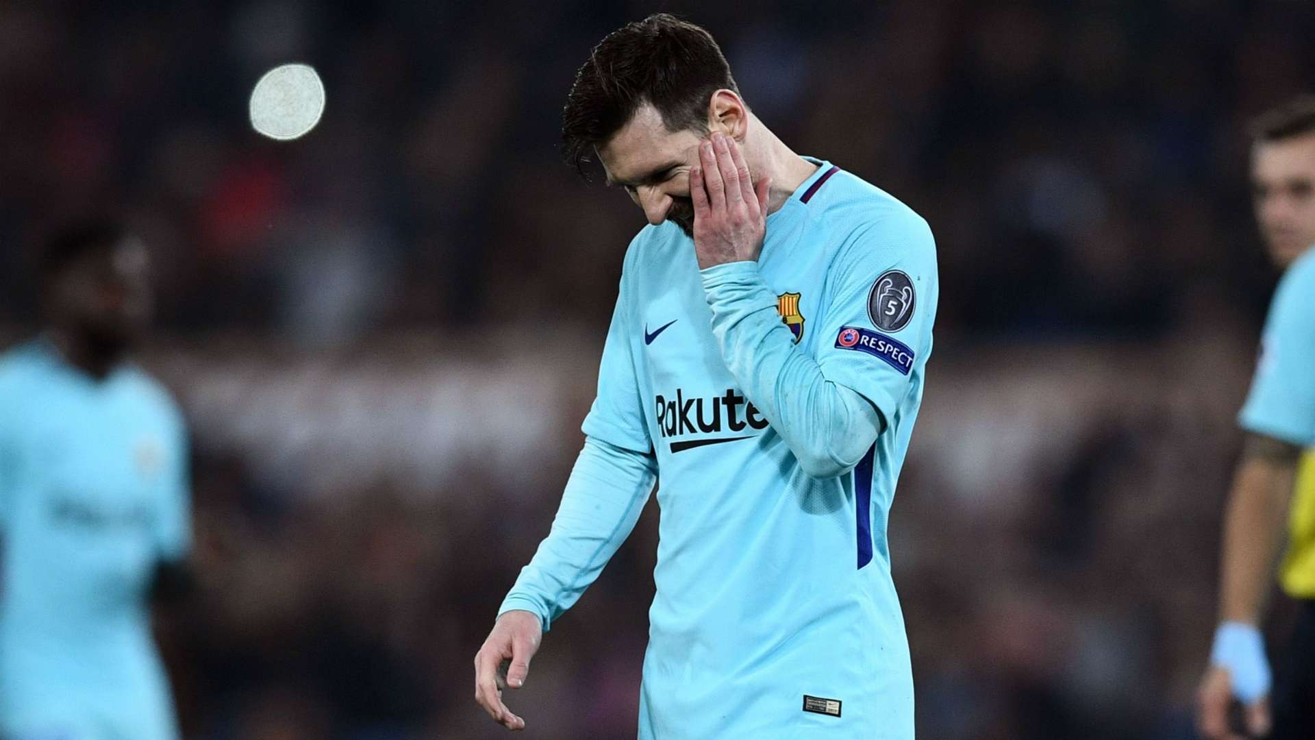 Messi Roma Barcelona Champions League