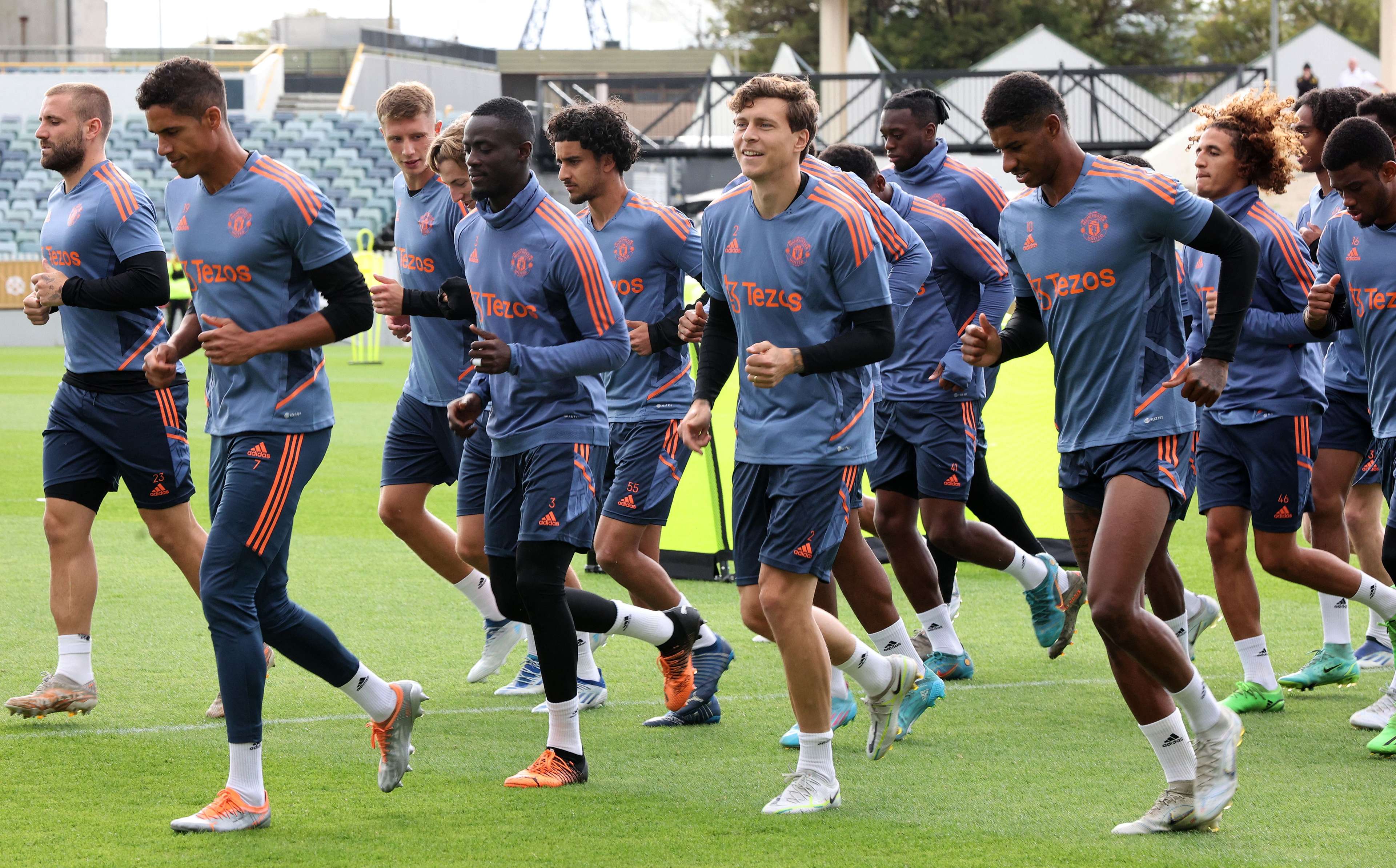 Manchester United training 2022-23