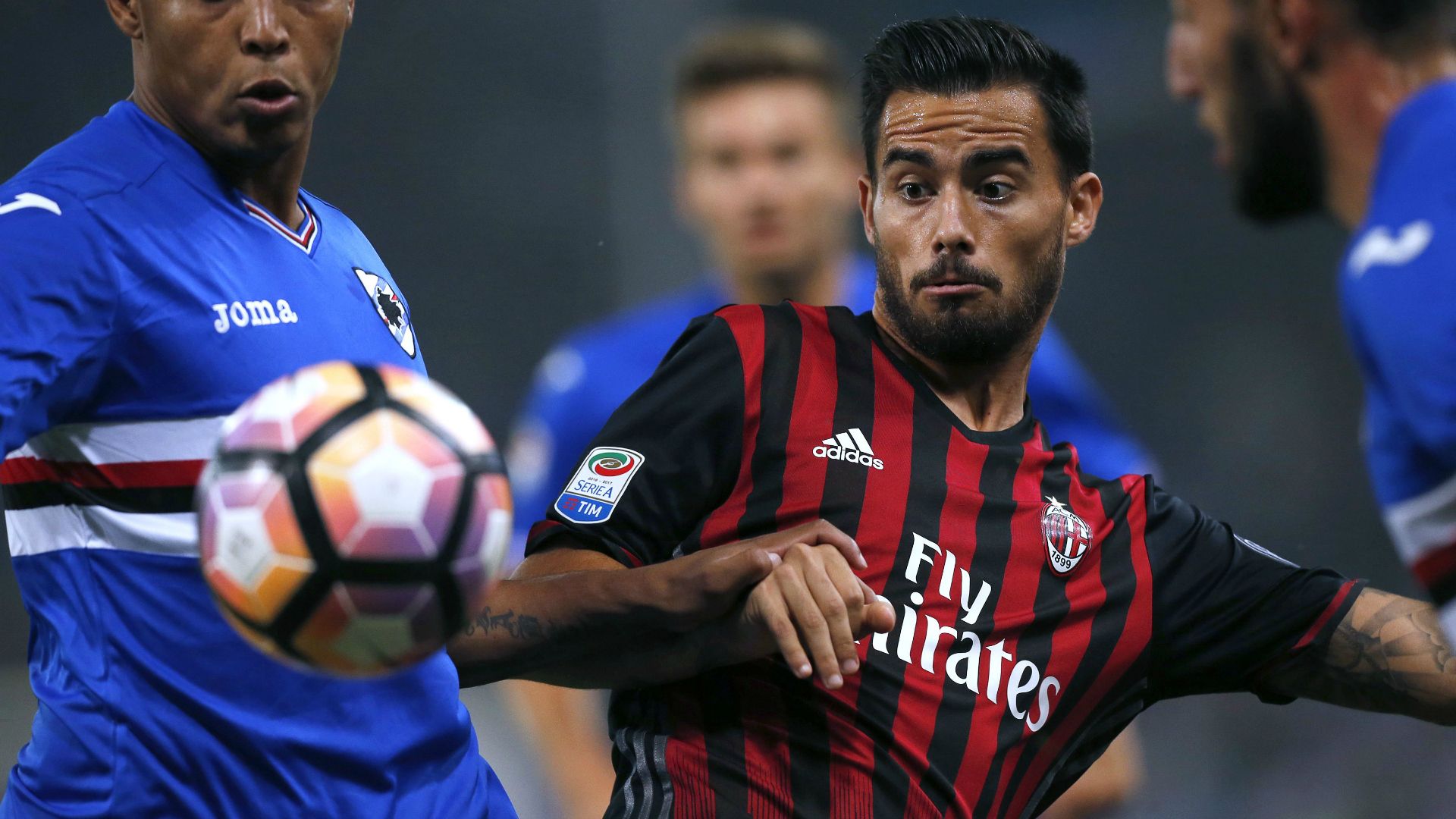 Suso Sampdoria Milan Serie A