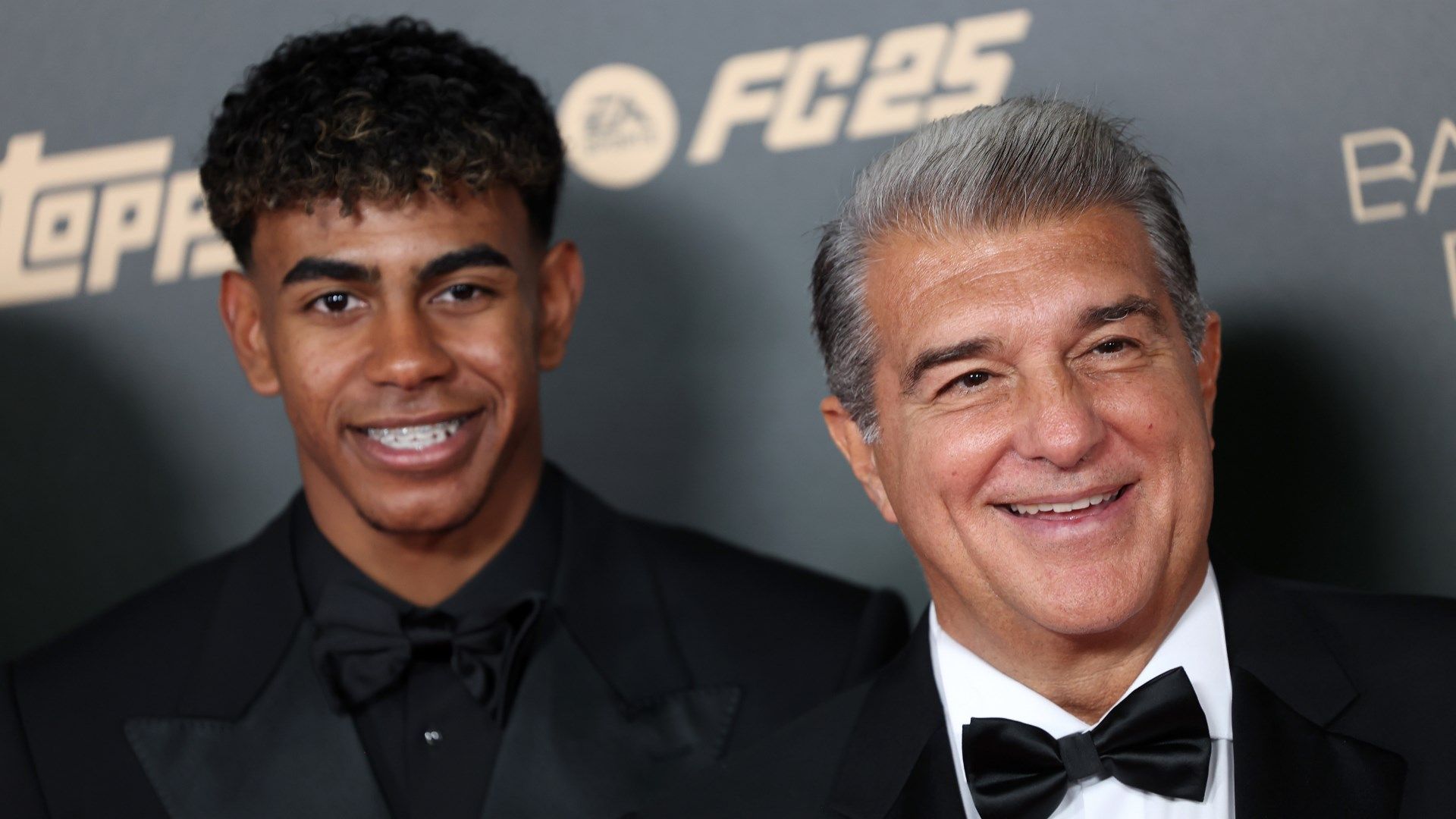 Joan Laporta Lamine Yamal Barcelona 2024