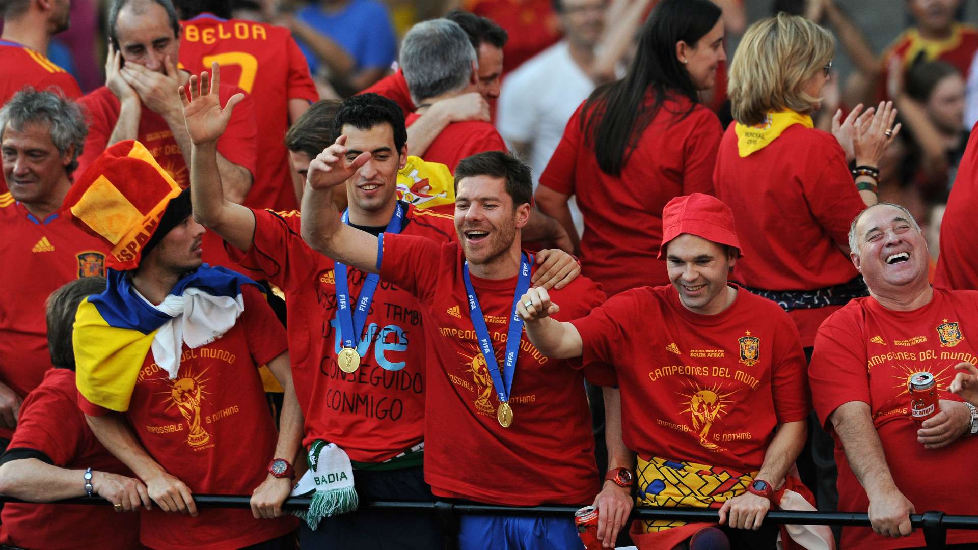 Xabi Alonso Spain World Cup 2010