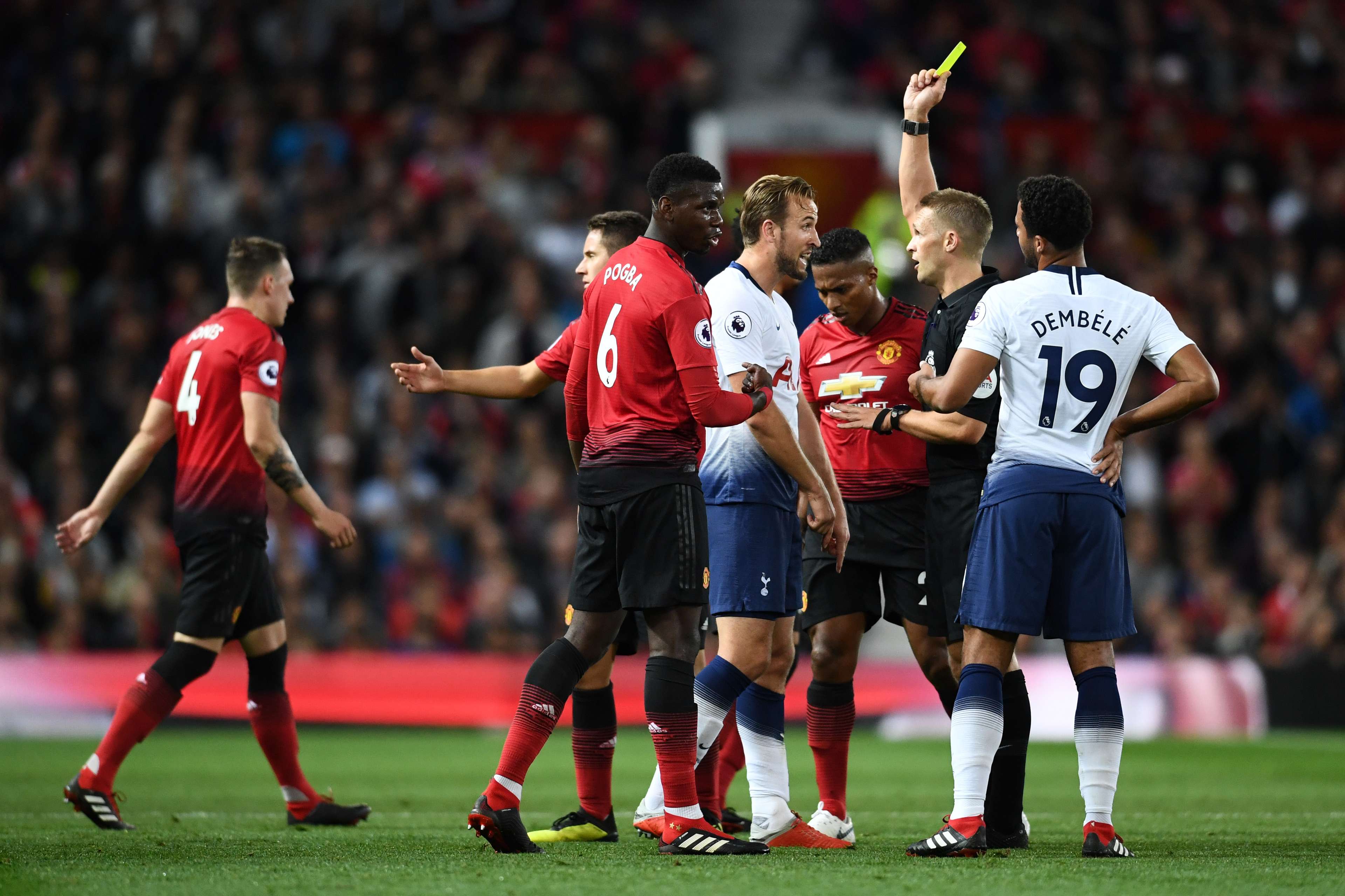 Manchester United Tottenham Premier League 2018-19