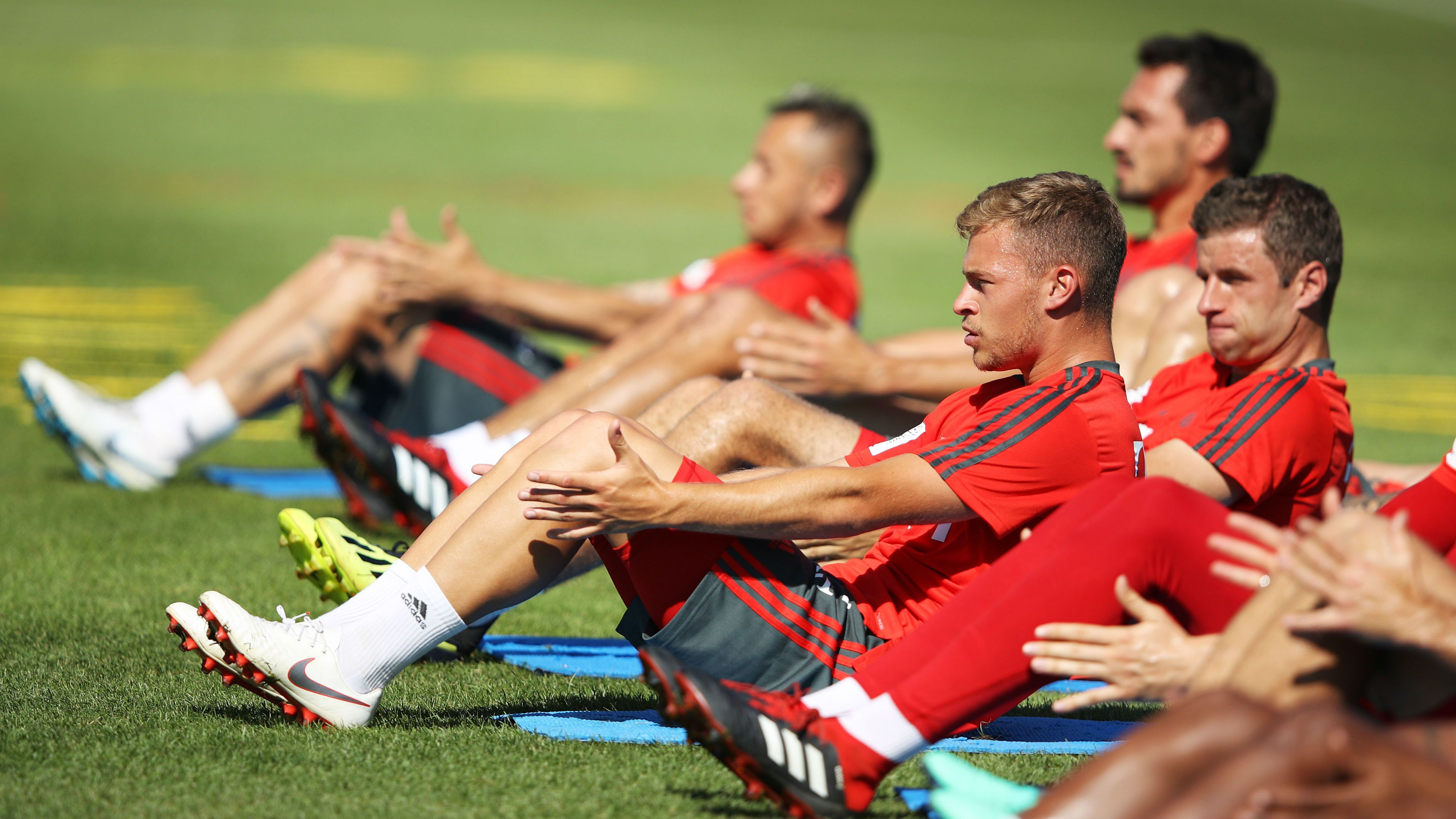 FC Bayern Preseason Kimmich, Hummels