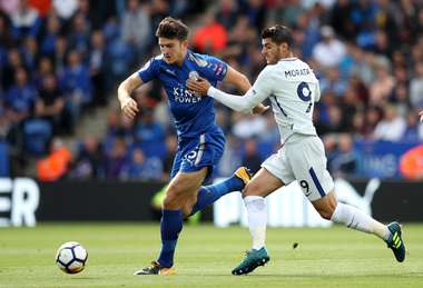 Harry Maguire, Leicester City, Alvaro Morata, Chelsea