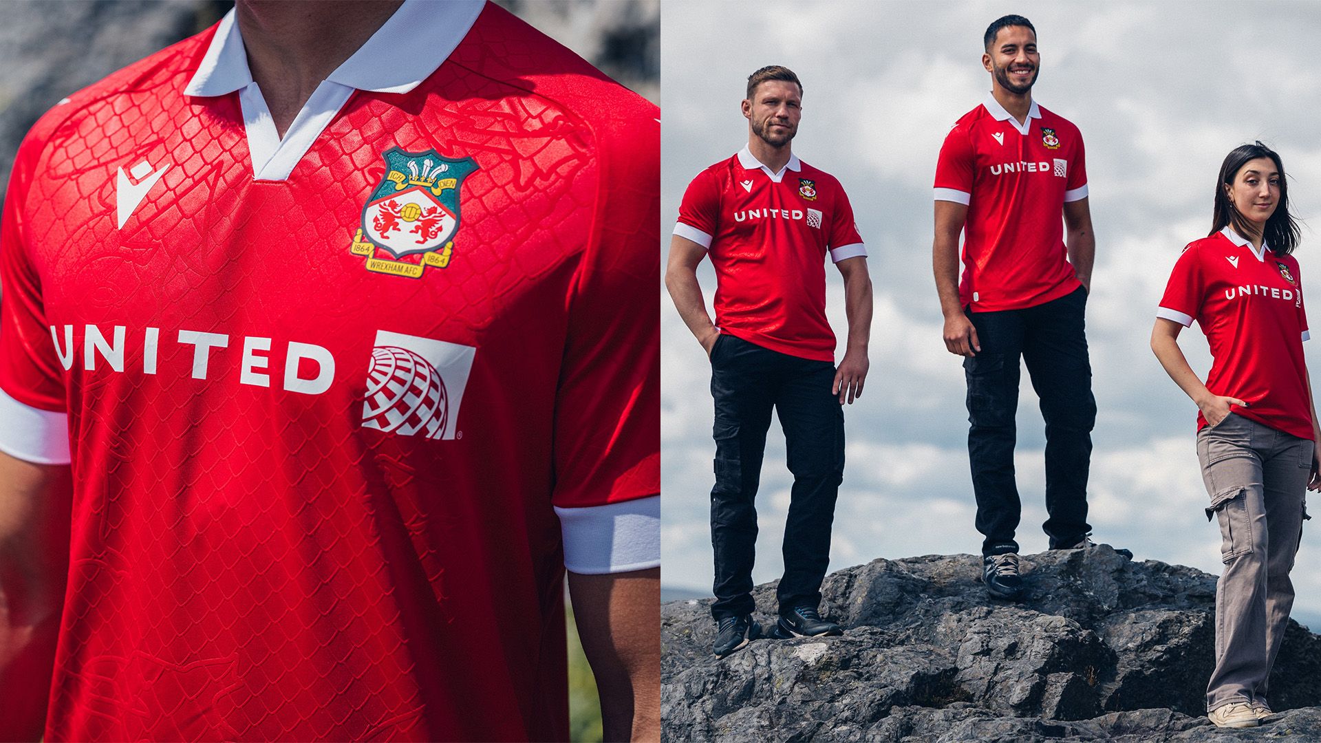 Wrexham home kit 