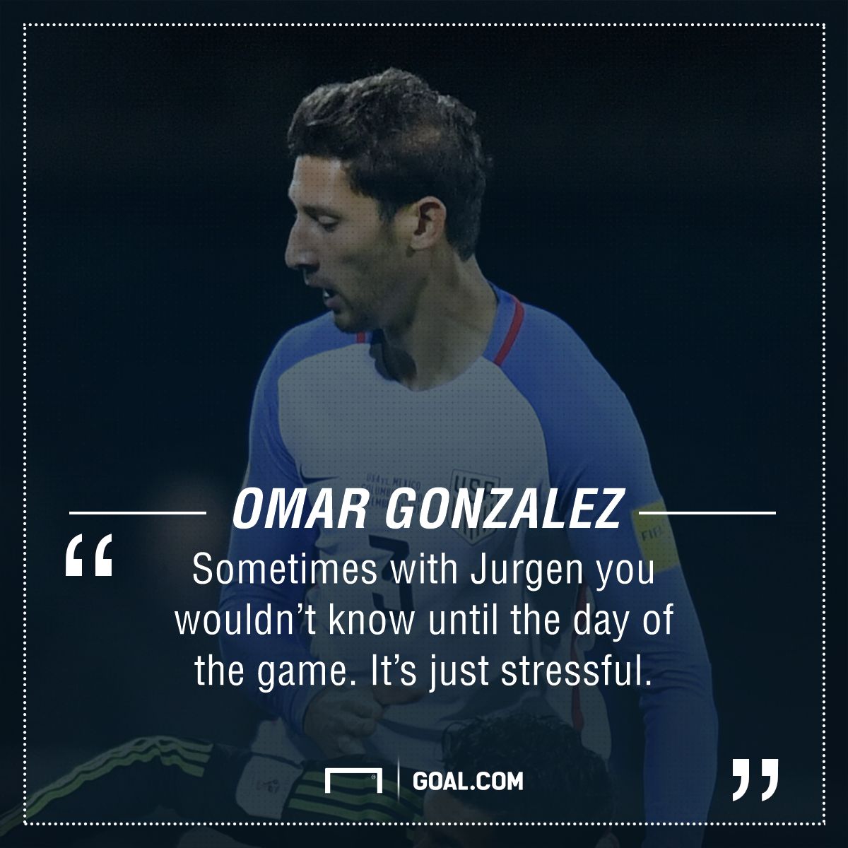 Omar Gonzalez GFX