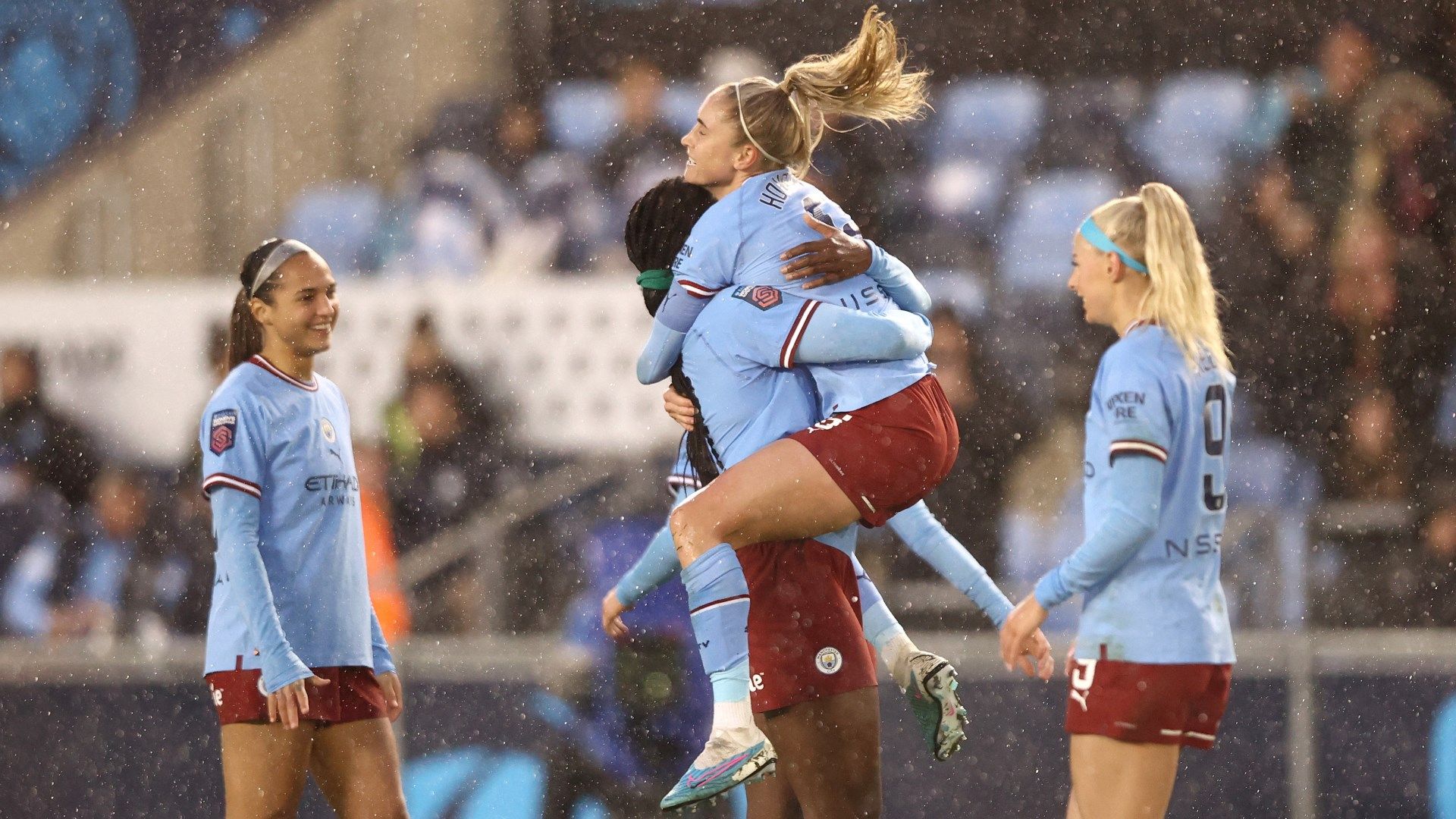 Bunny Shaw Steph Houghton Manchester City Women 2022-23