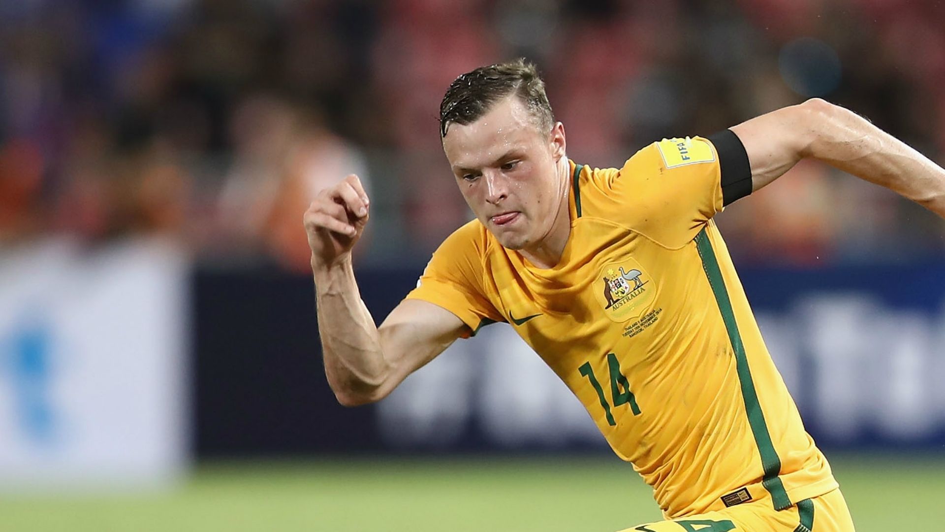 Brad Smith Thailand v Australia World Cup qualifying 15112016