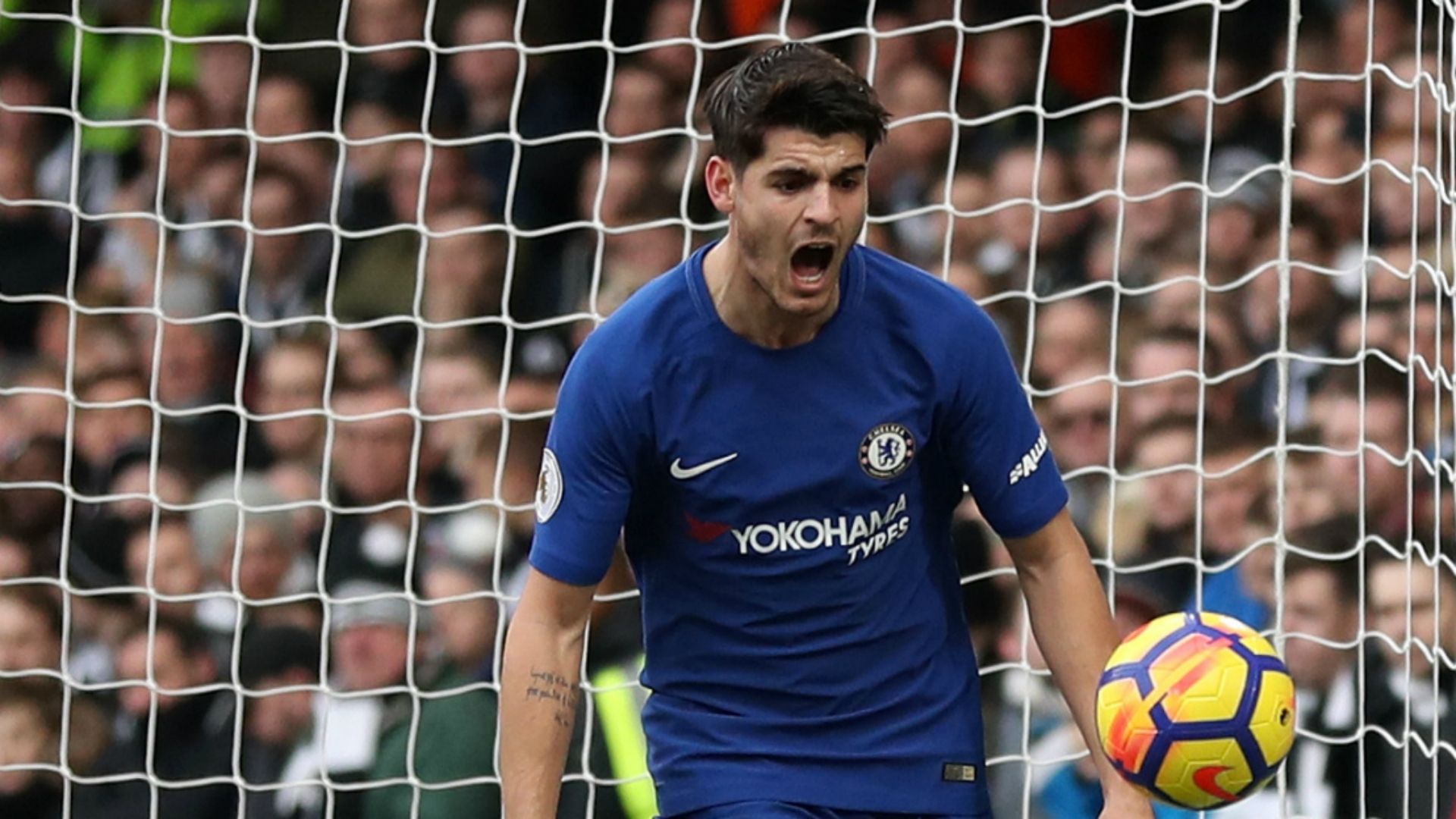Chelsea - Newcastle: Alvaro Morata