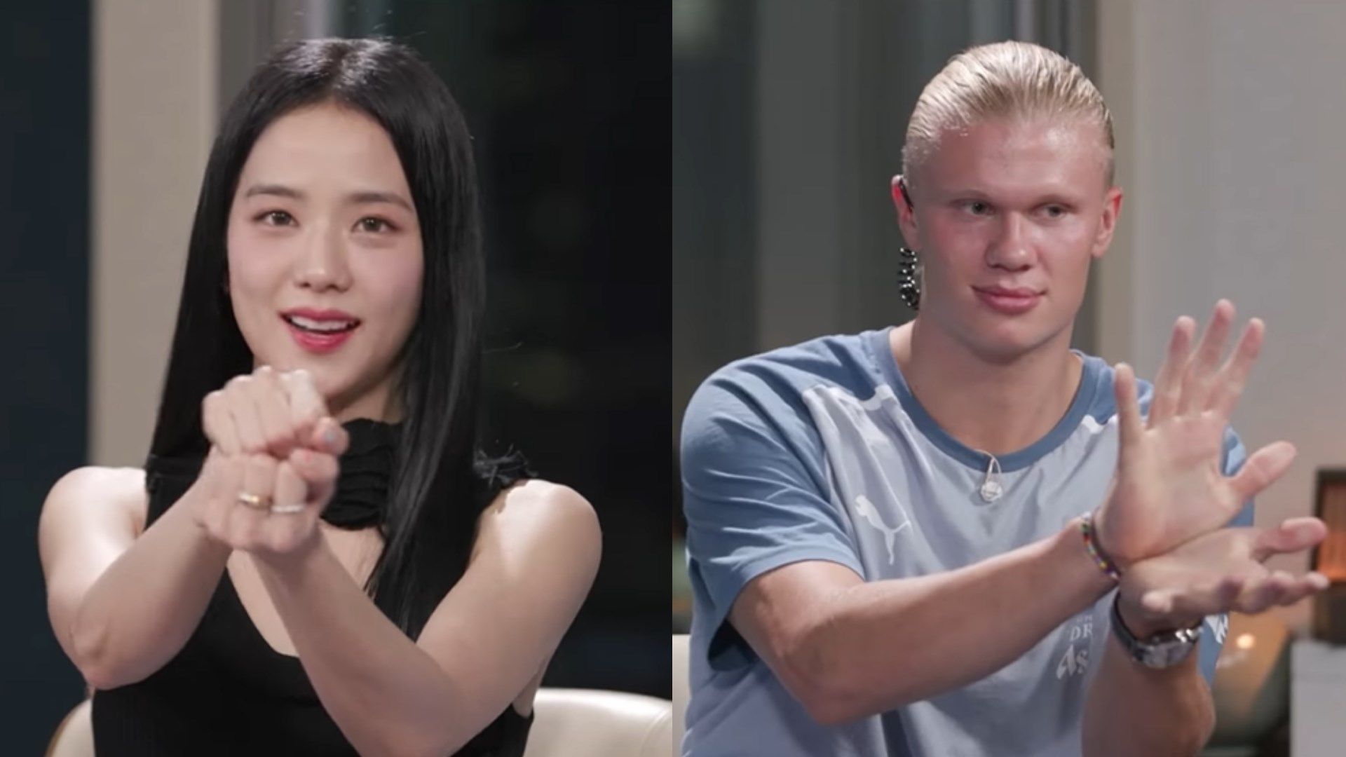 Erling Haaland x Jisoo