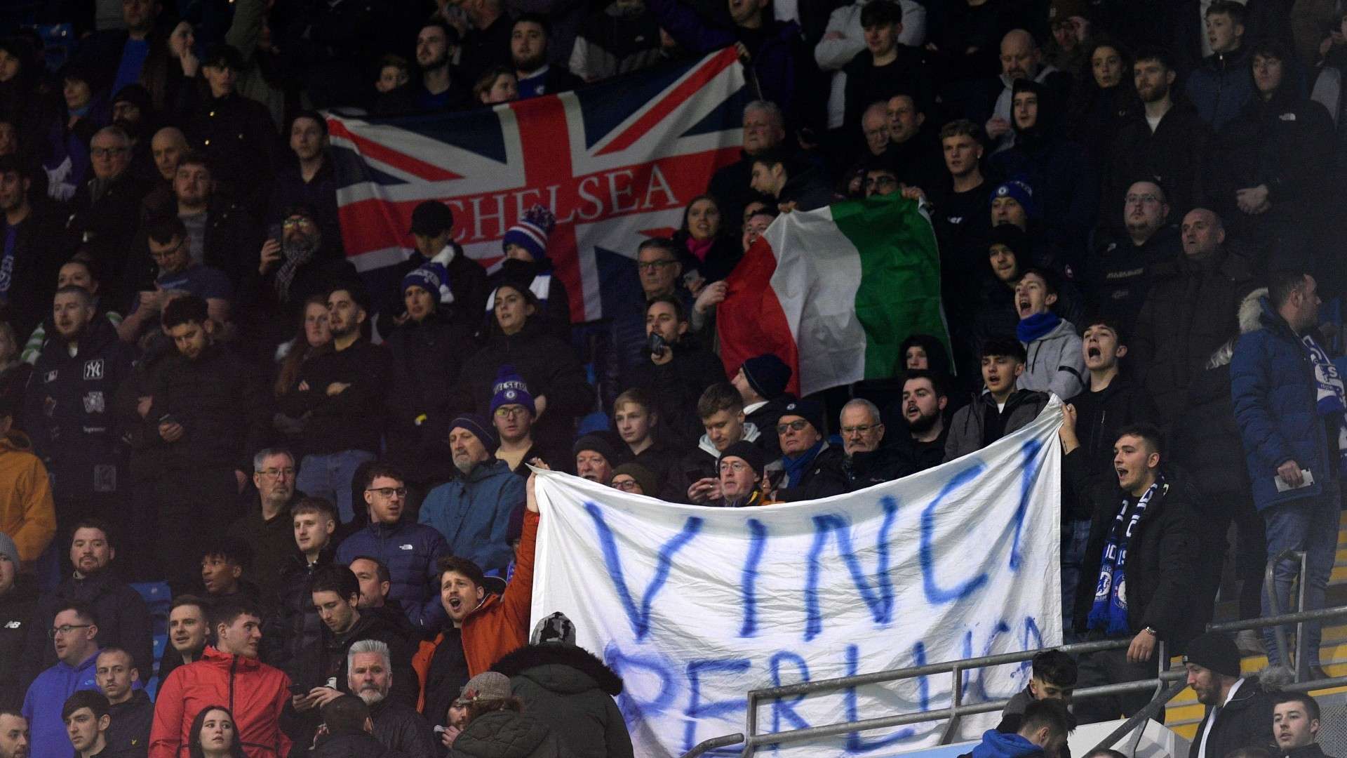 Chelsea fans vs Manchester City 2022-23