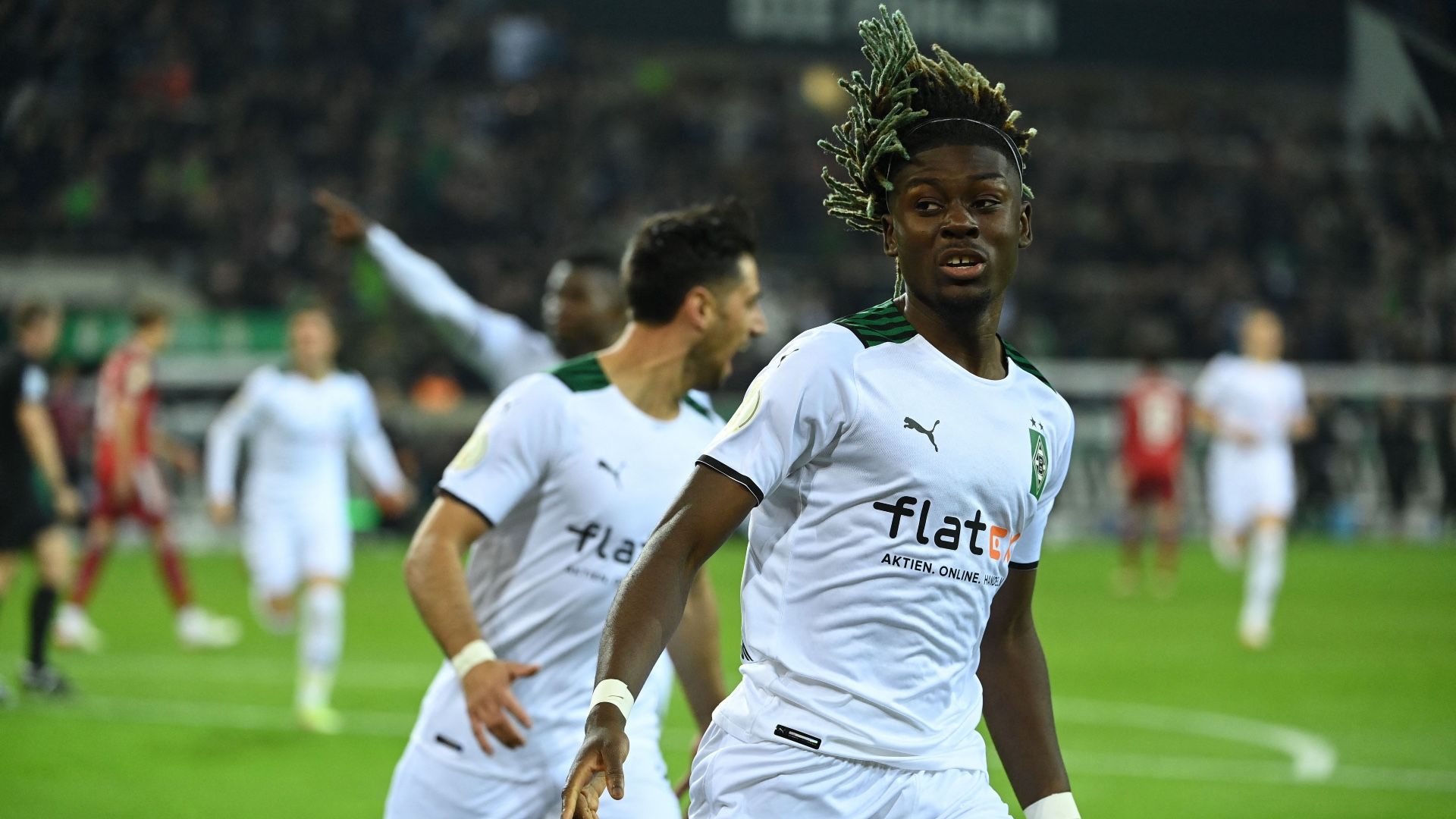 Kouadio Kone Borussia Monchengladbach Bayern DFB Pokal 27102021