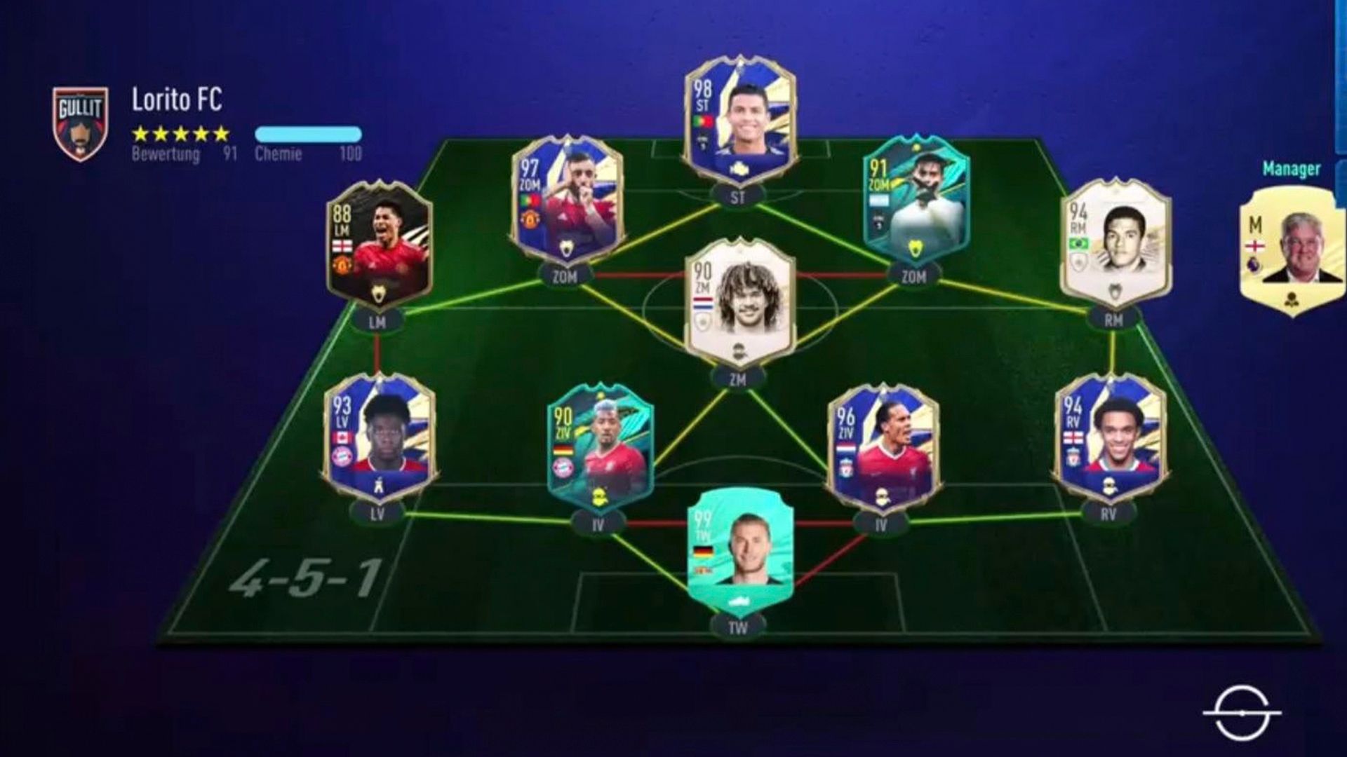 Karius - time no FIFA 21