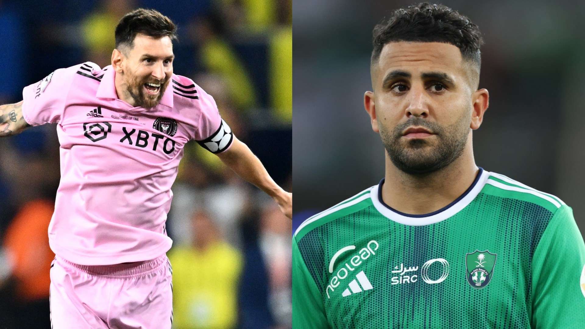 Messi - Riyad Mahrez