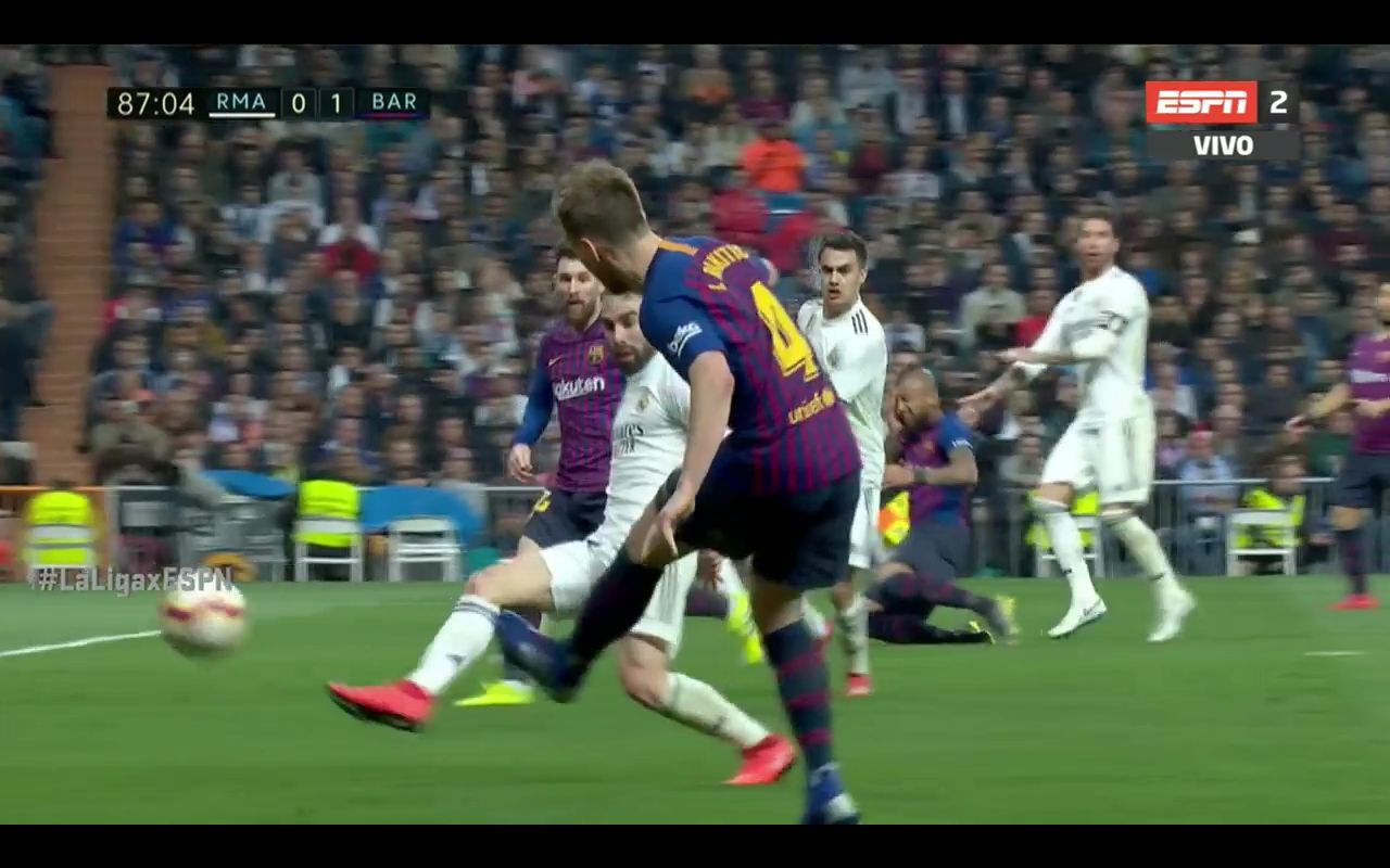 Barcelona Real Madrid Sergio Ramos Arturo Vidal 020319