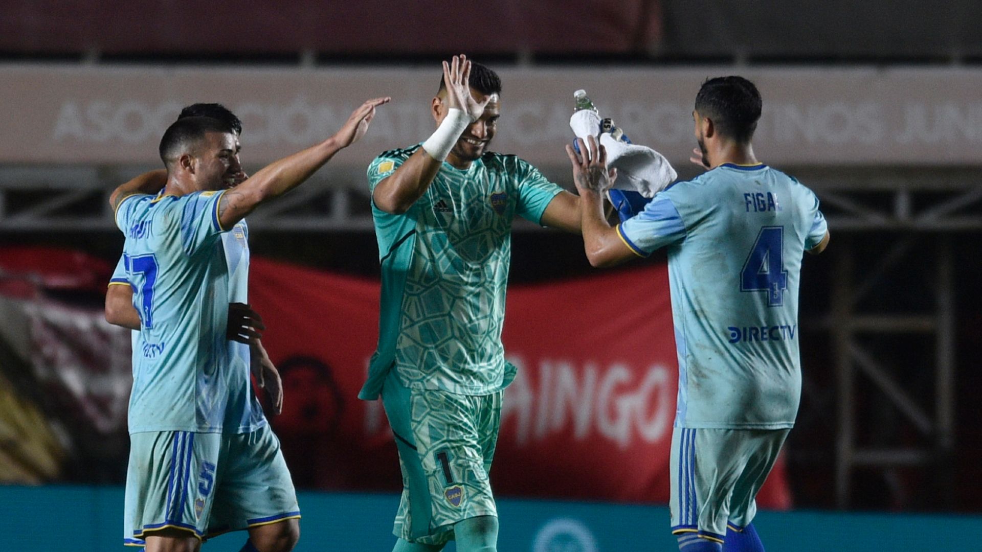 Sergio Romero Nicolas Figal Boca Argentinos Torneo Binance 19052023