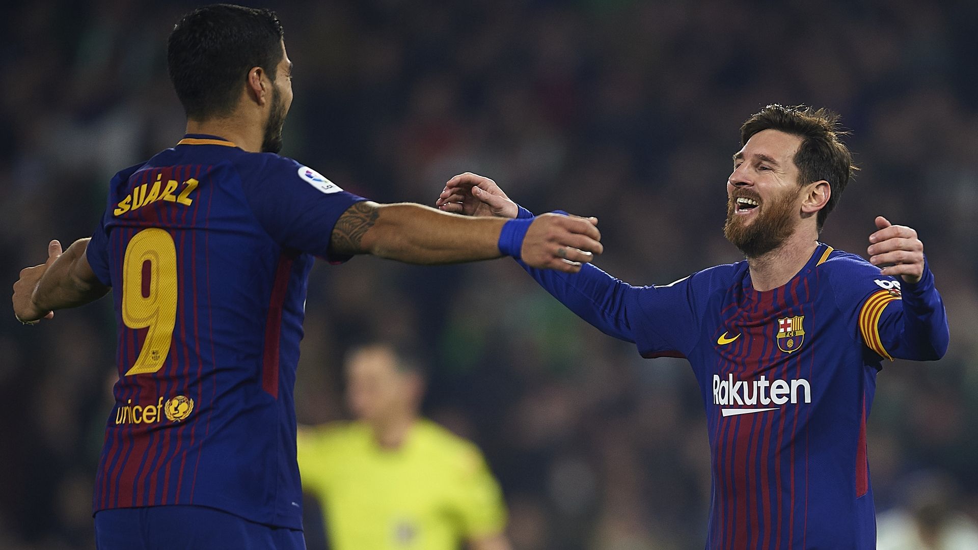 Luis Suarez Lionel Messi