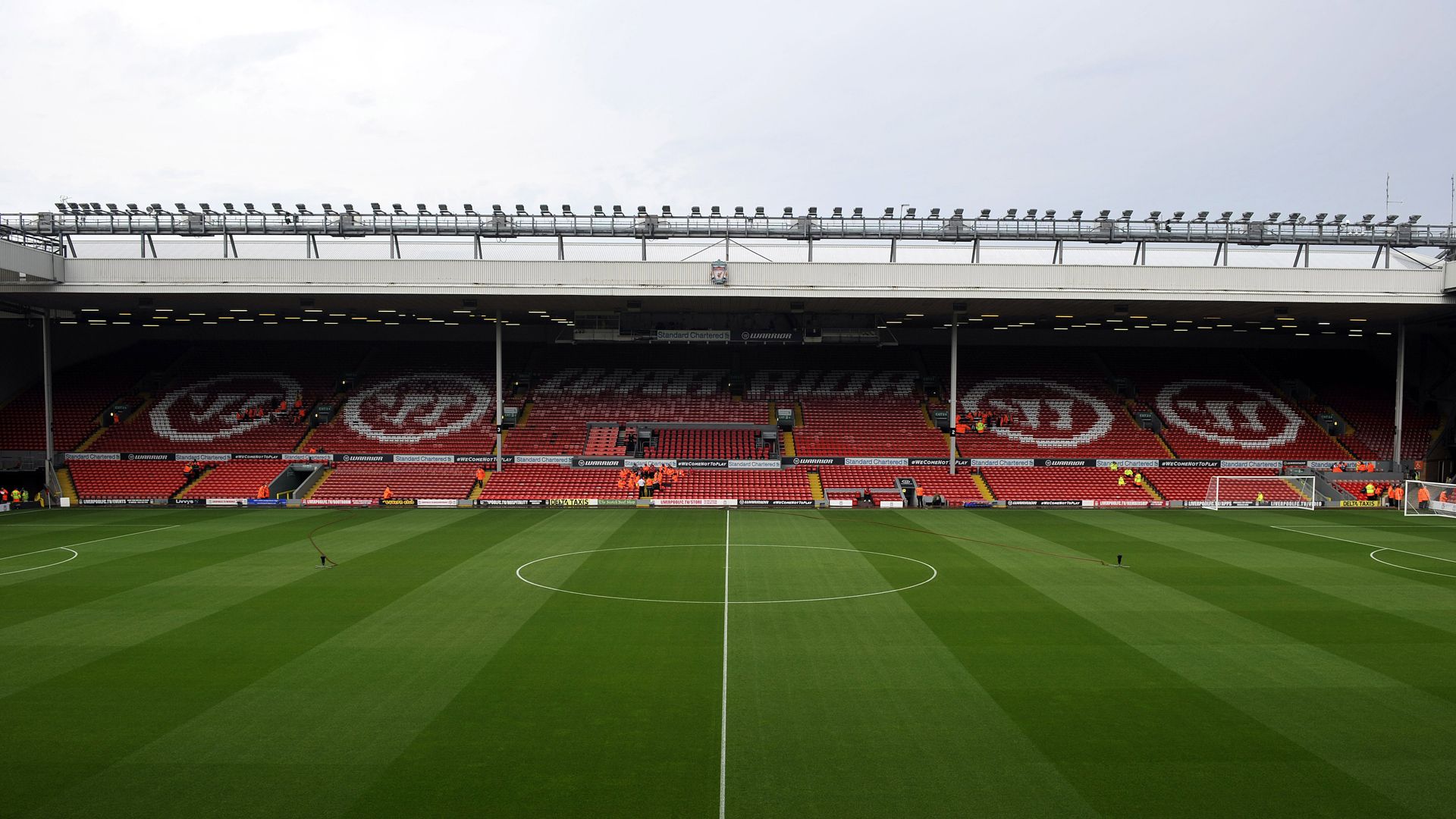 FC Liverpool Stadium View Anfield Road