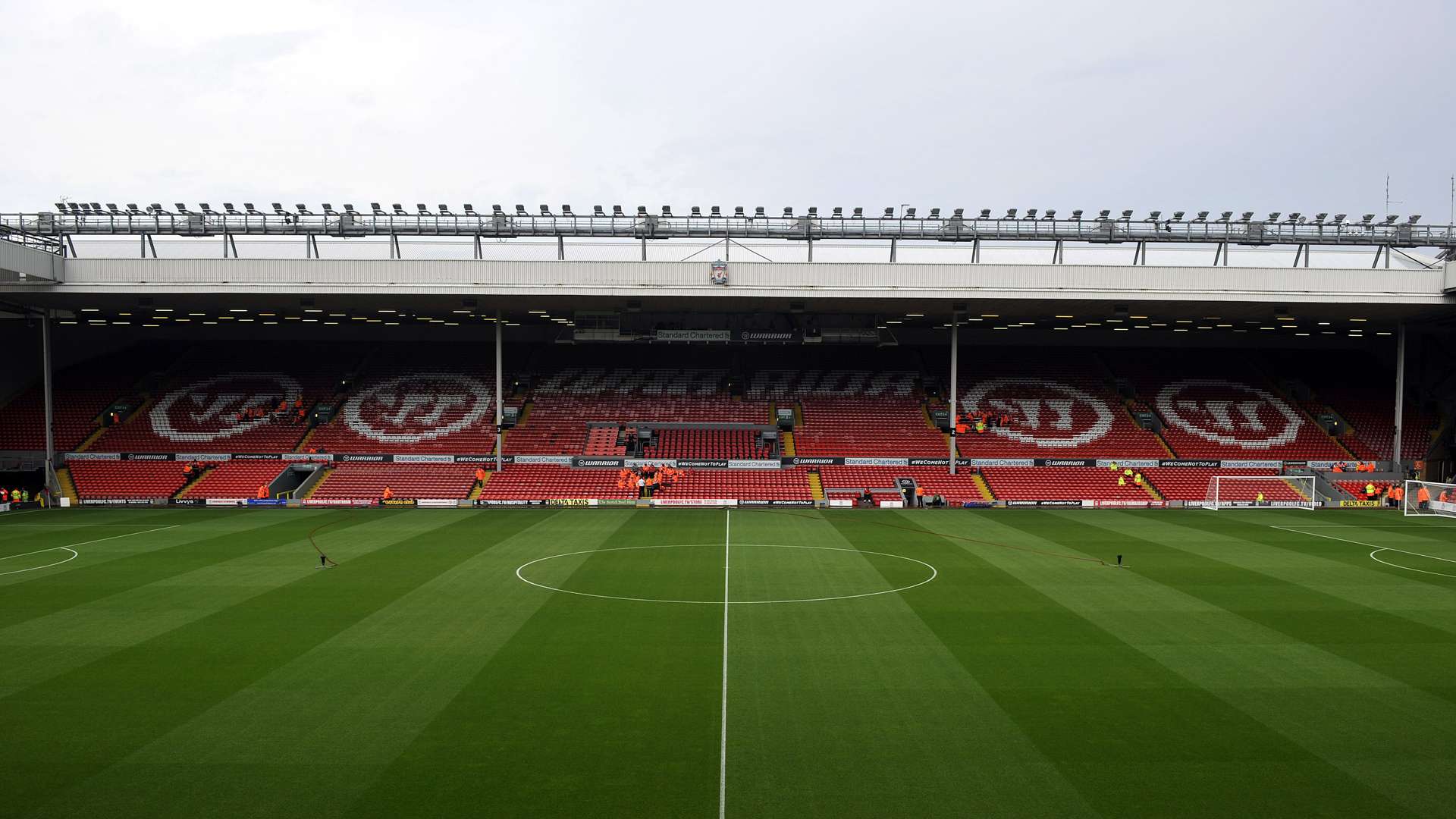 FC Liverpool Stadium View Anfield Road