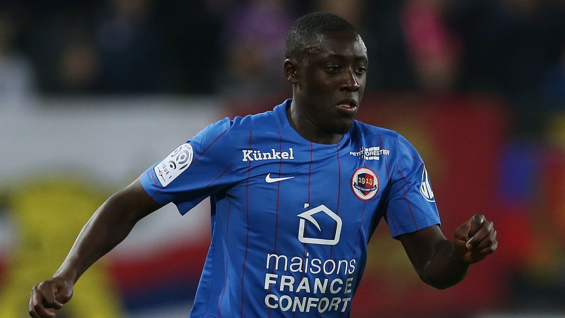 Dennis Appiah of Caen