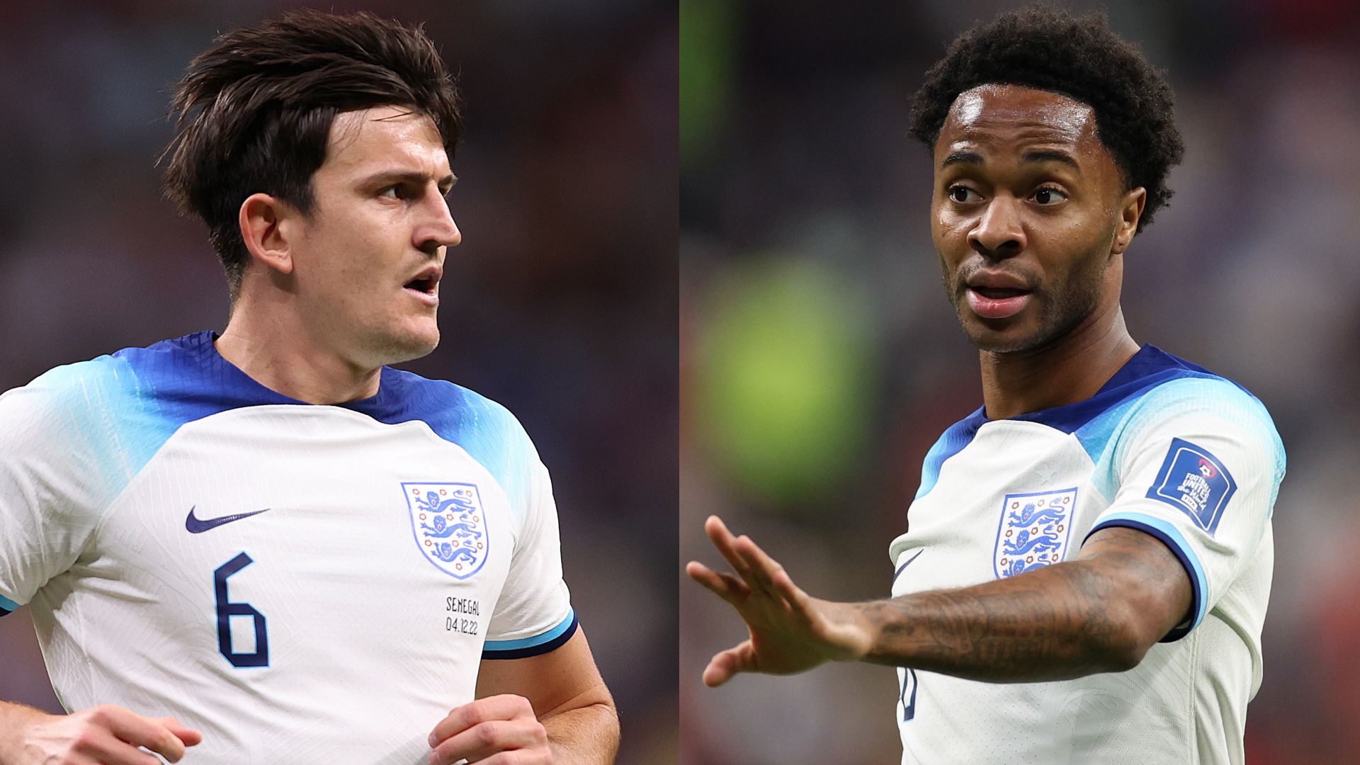 Harry Maguire Raheem Sterling England