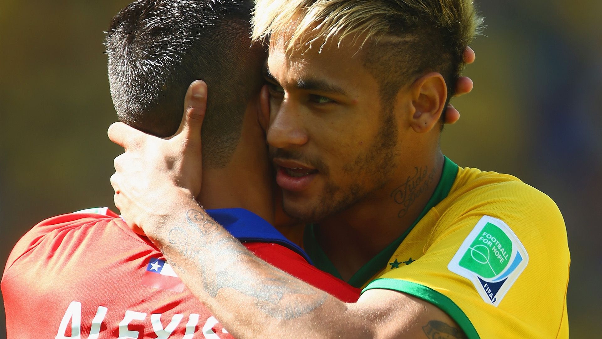 HD Neymar Alexis Sánchez Brazil Chile World Cup 28062014