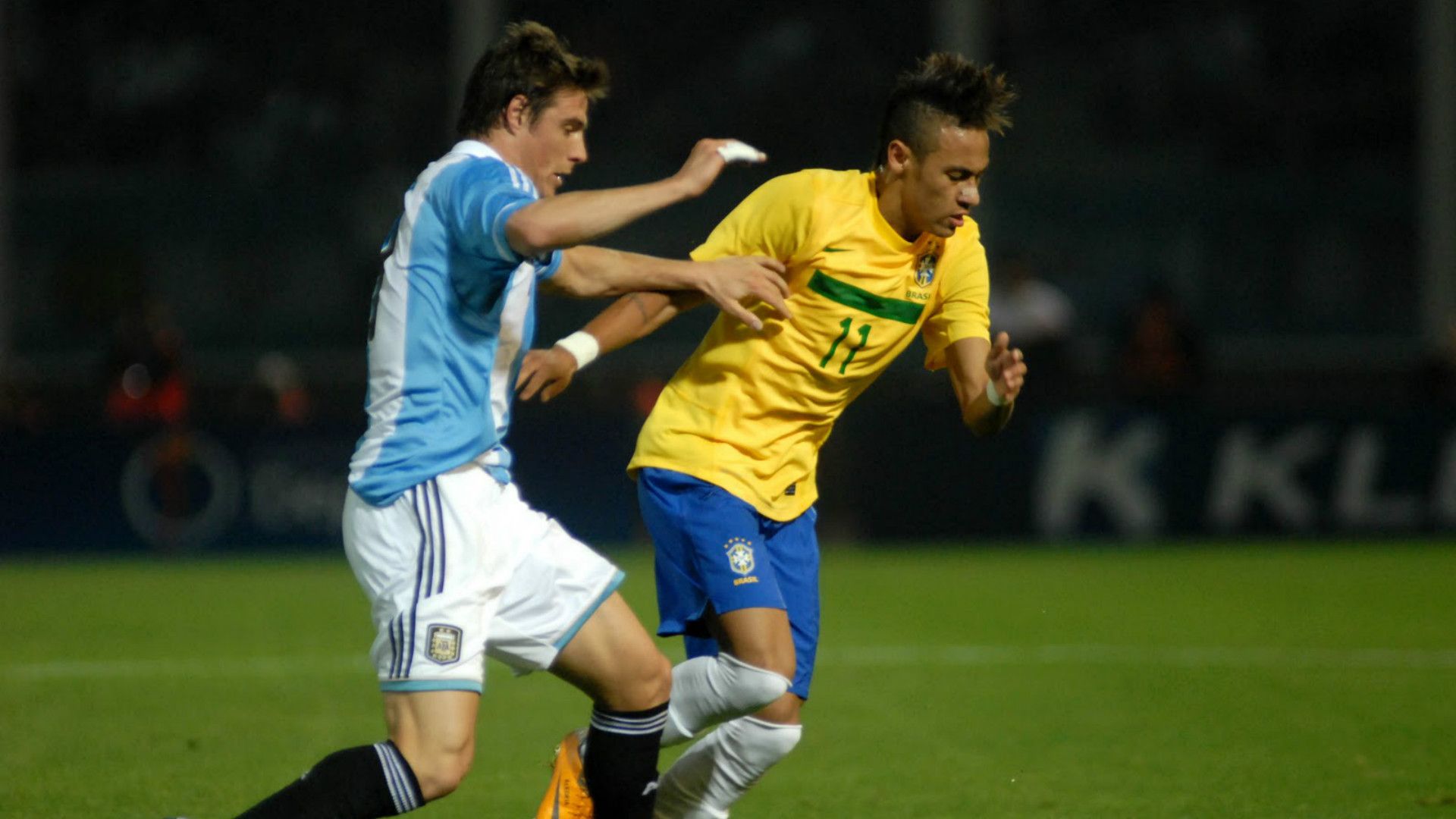 Ivan Pillud Neymar Argentina Brazil Cordoba 2011