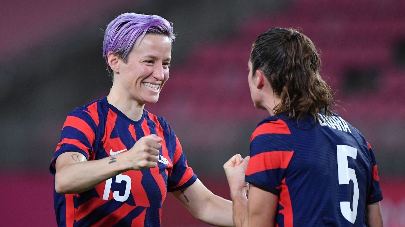 Megan Rapinoe USWNT 2021