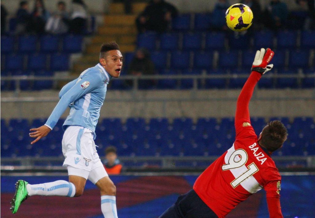 Brayan Perea scores Lazio Parma Coppa Italia