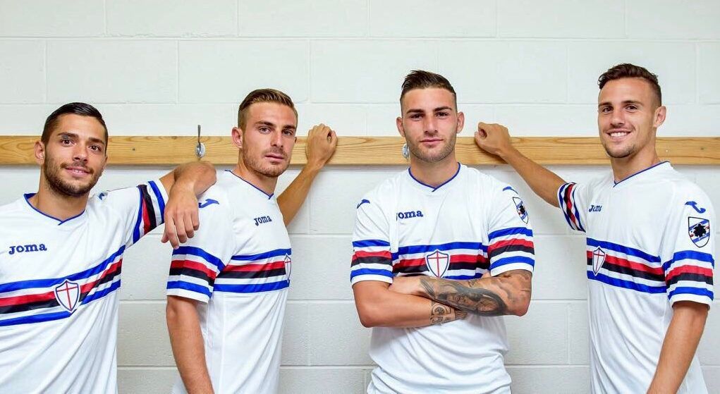 Sampdoria kit 2017/18