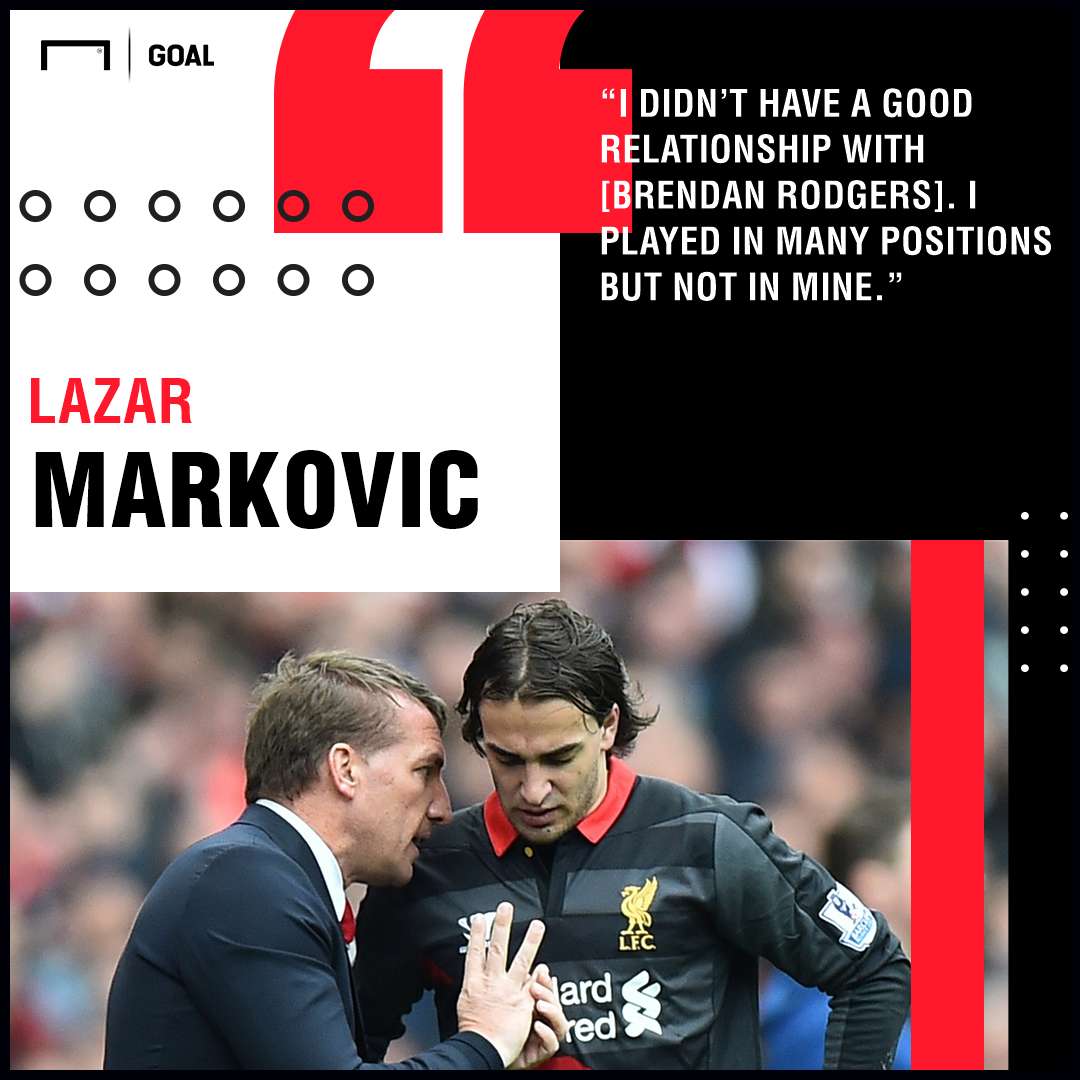 Lazar Markovic Rodgers Liverpool PS