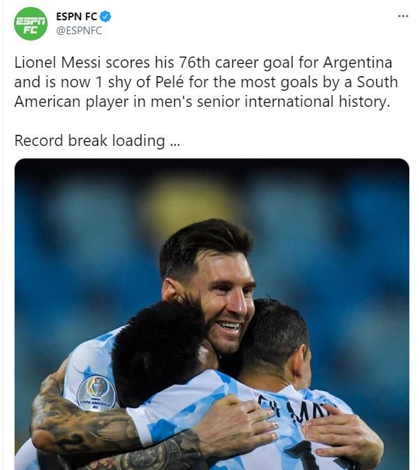 Messi pele
