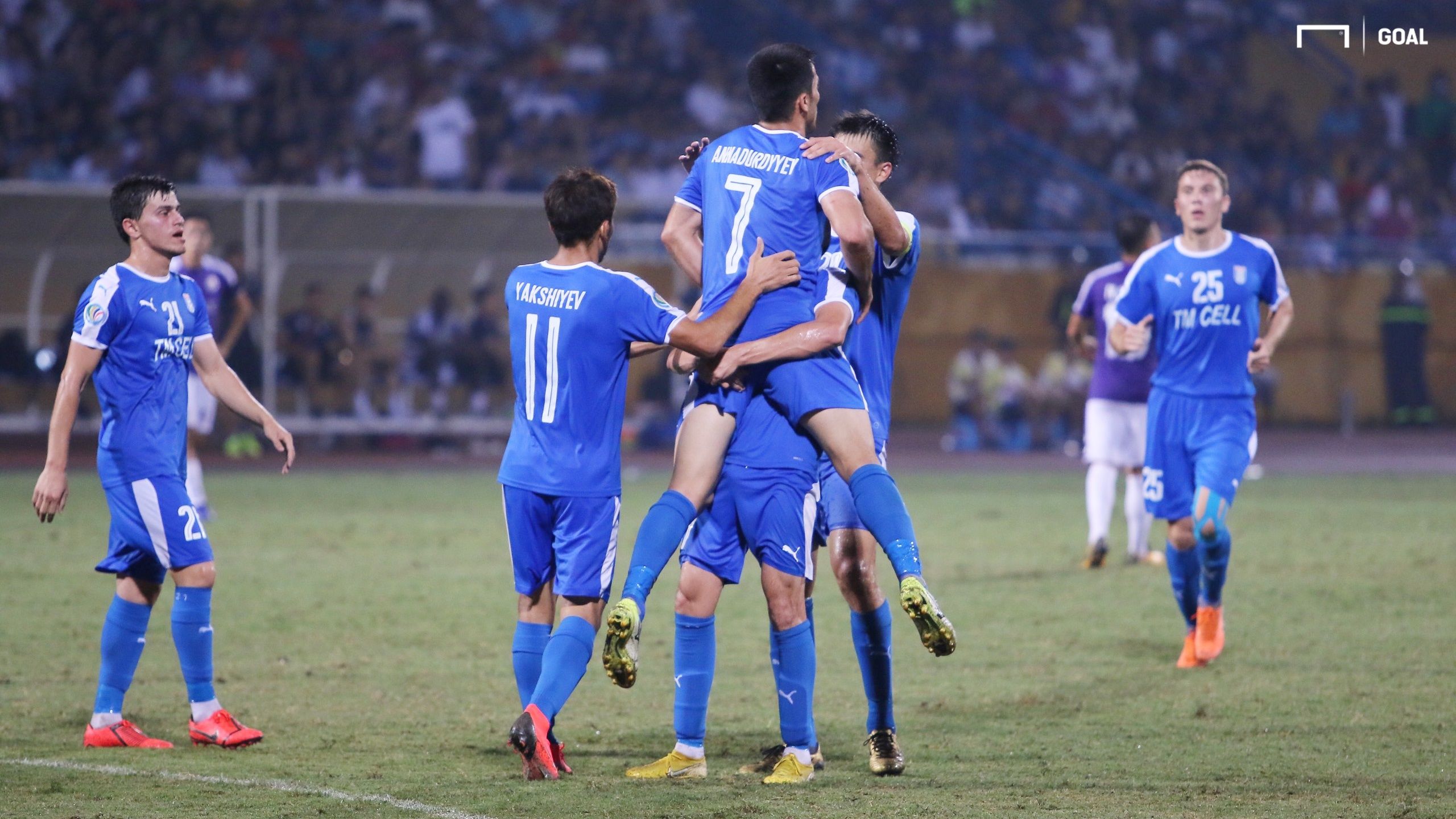 Altymurad Annadurdyev Ha Noi FC vs Altyn Asyr AFC Cup 2019 Inter-zone Semi-Finals