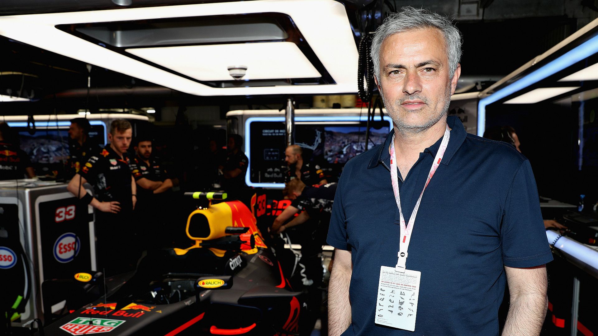Jose Mourinho F1 Monaco Grand Prix