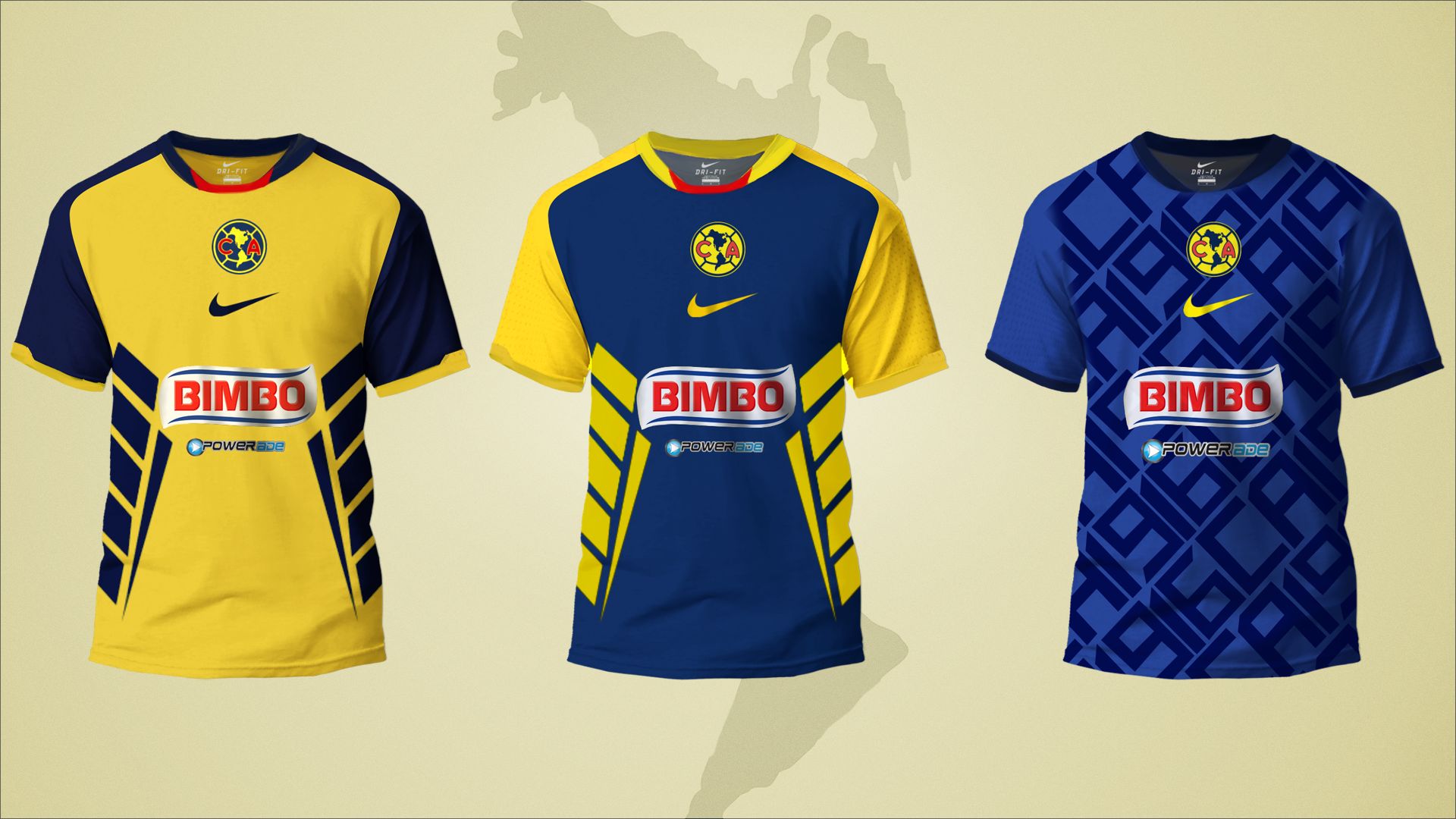Uniformes Club América 10-11