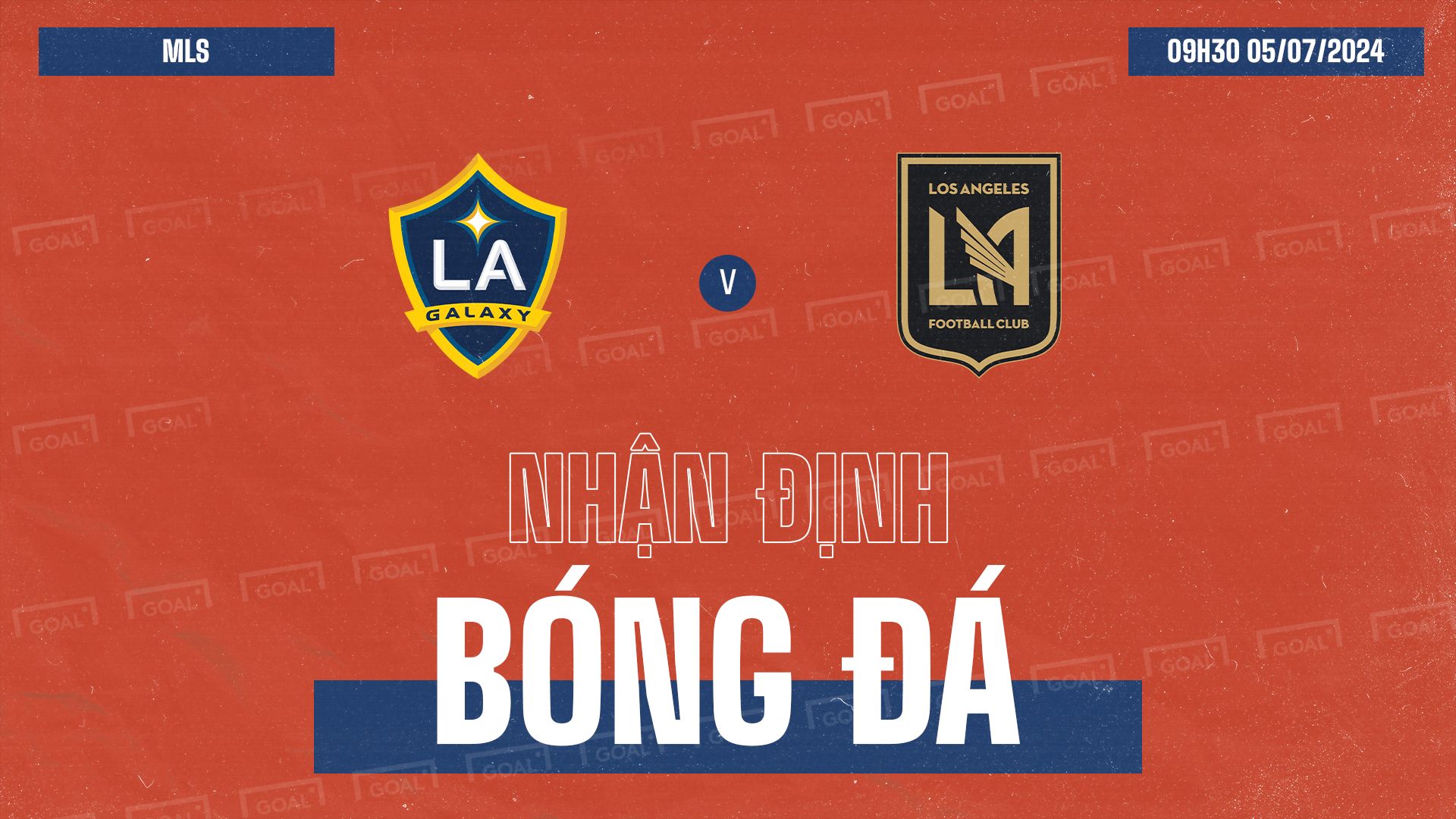 Los Angeles Galaxy vs Los Angeles FC MLS 2024 GFX