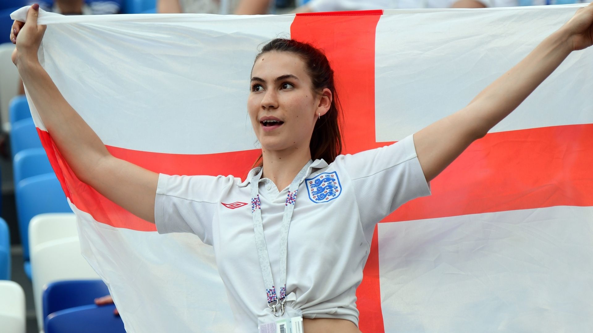 美女サポワールドカップ_イングランドvsパナマ_イングランド1