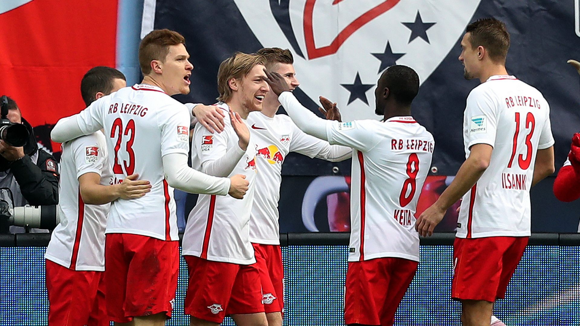 EMIL FORSBERG LEIPZIG GERMAN BUNDESLIGA 25022017