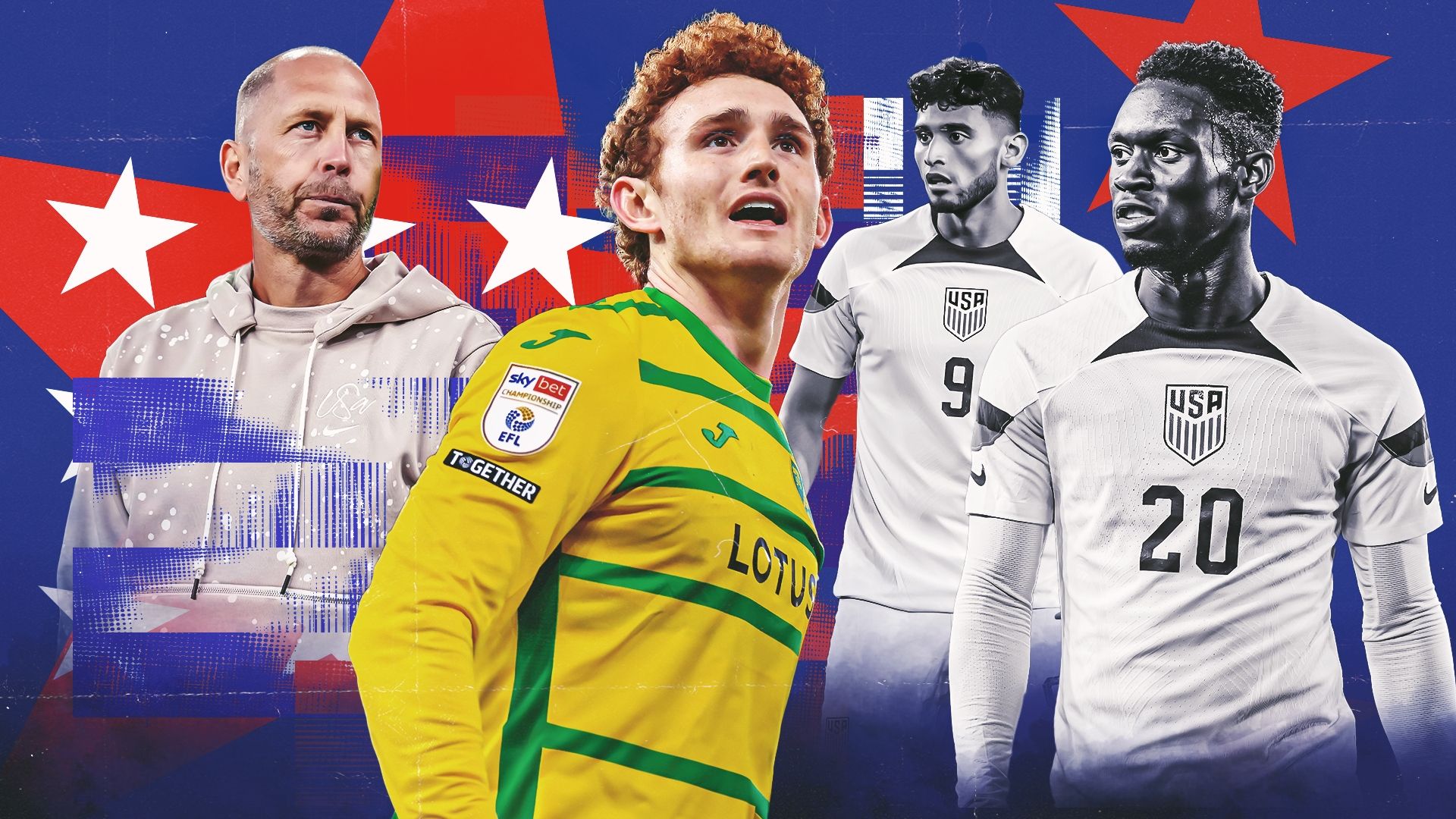 Josh Sargent USMNT GFX