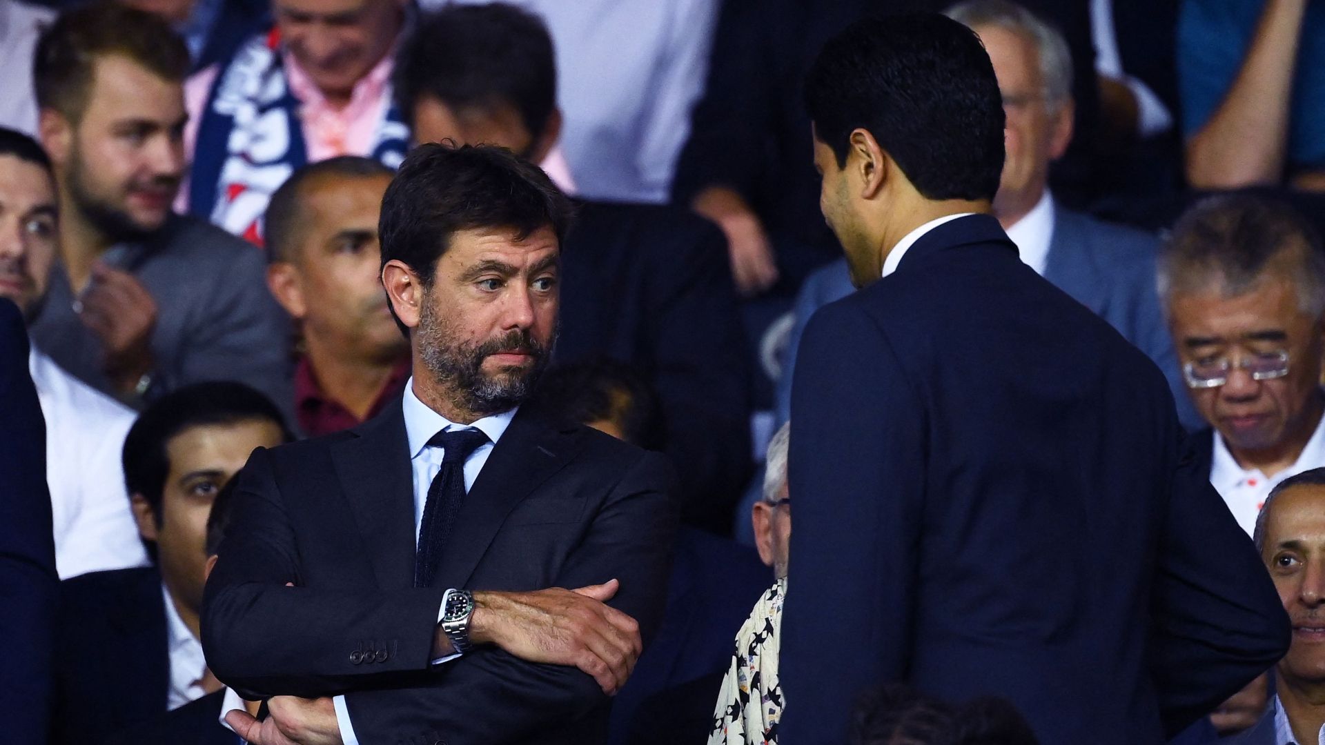 Andrea Agnelli Nasser Al-Khelaifi