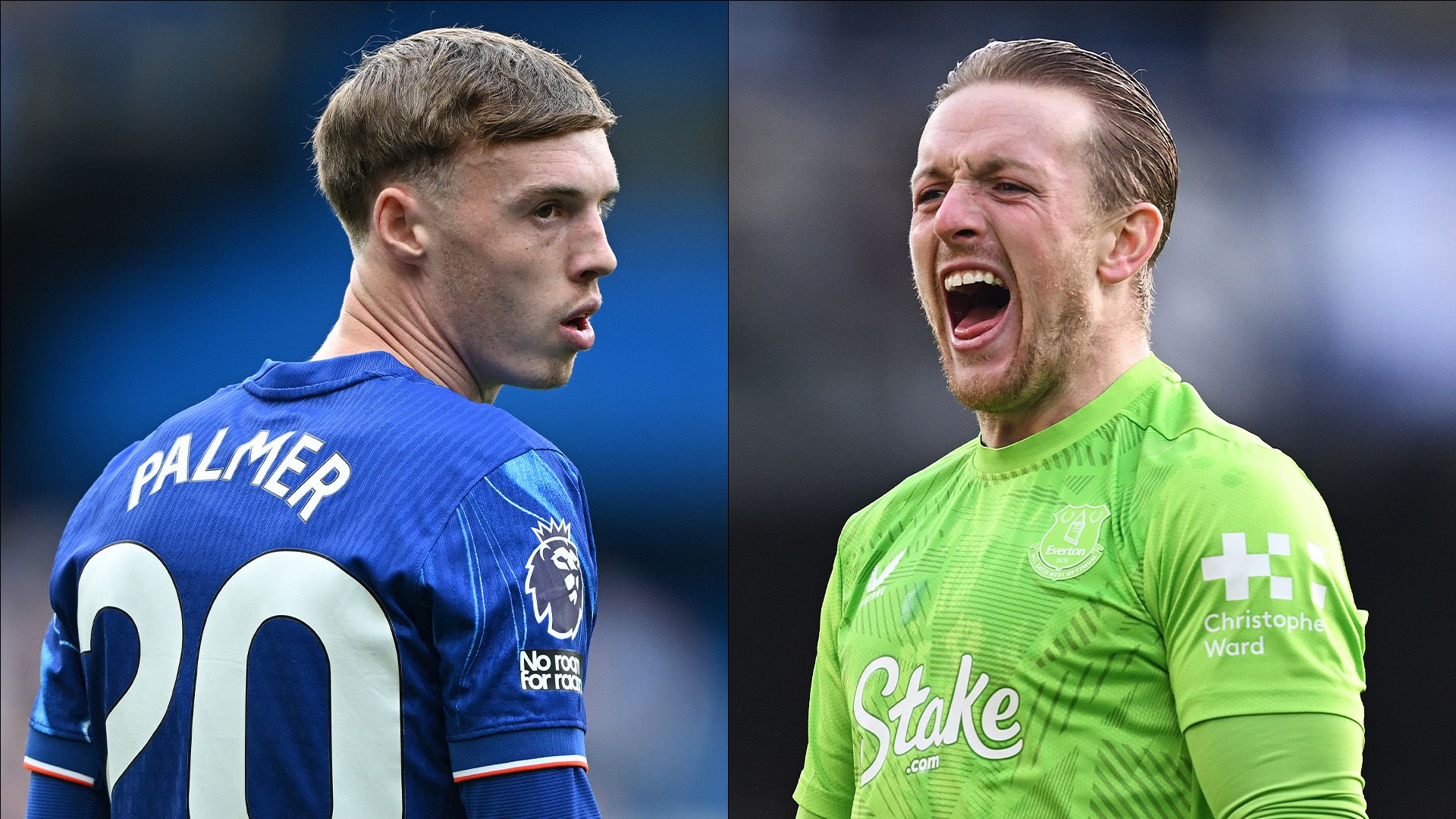 Cole Palmer Chelsea Jordan Pickford Everton