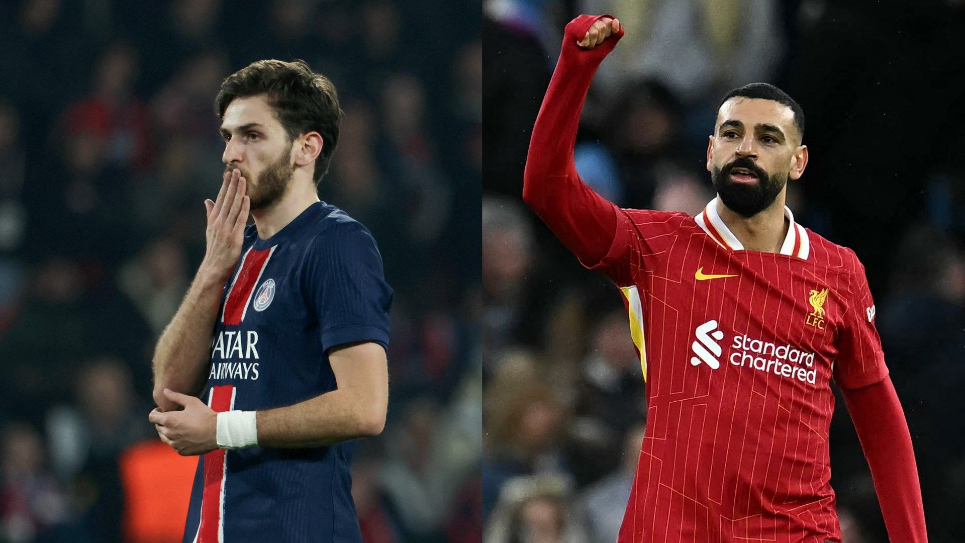 Kvaratshelia Salah PSG Liverpool