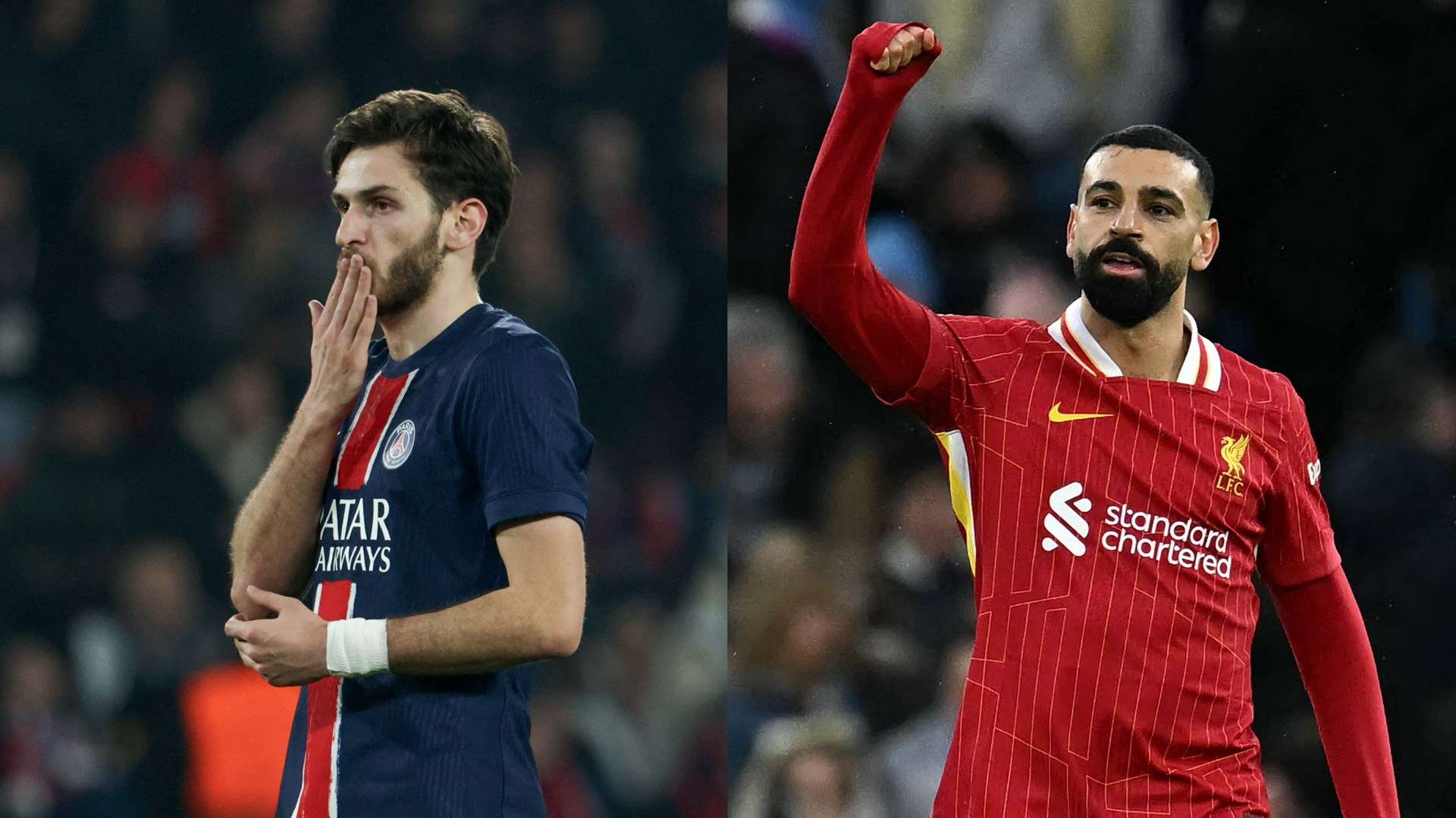 Kvaratshelia Salah PSG Liverpool